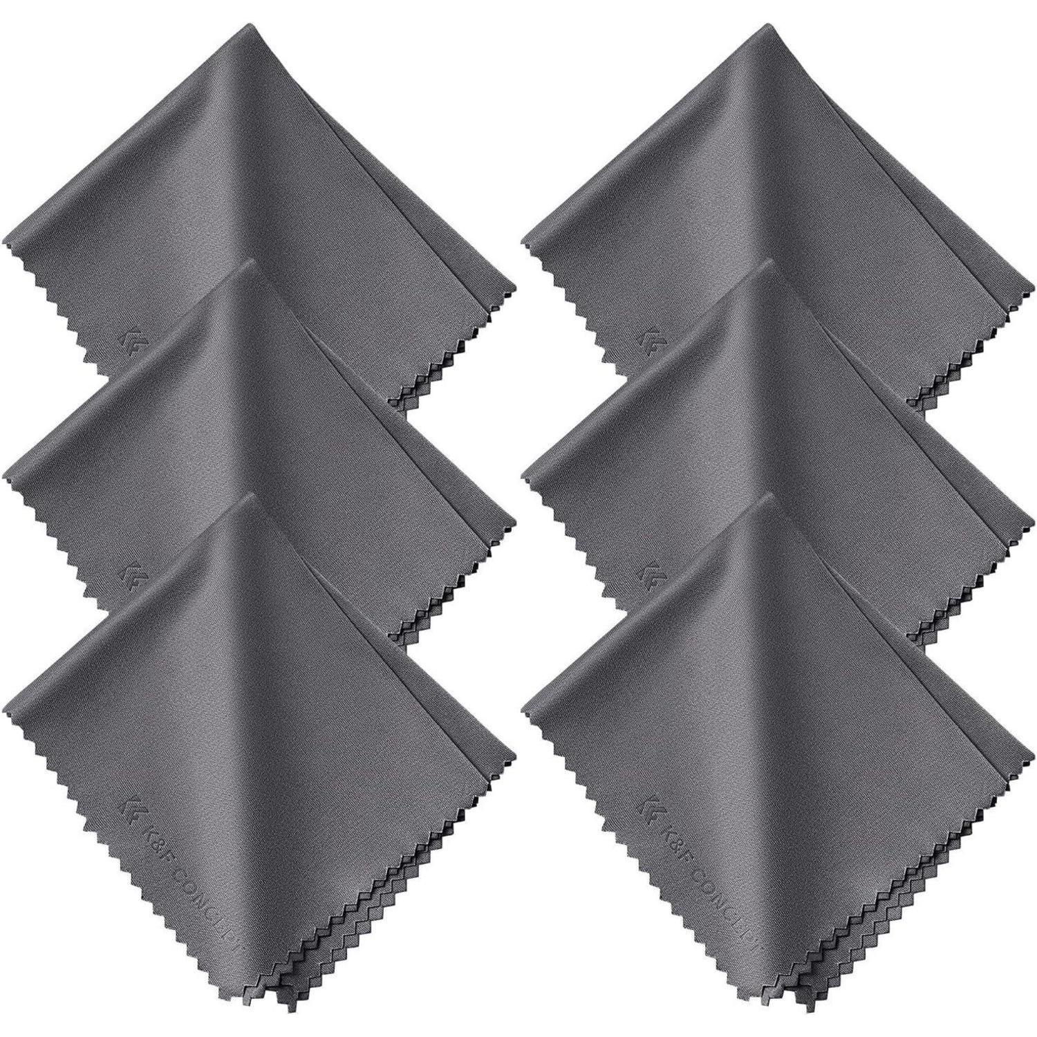 6stück Mikrofaser Reinigungstuch Set 15x18cm Kamera Objektiv Filter Brille