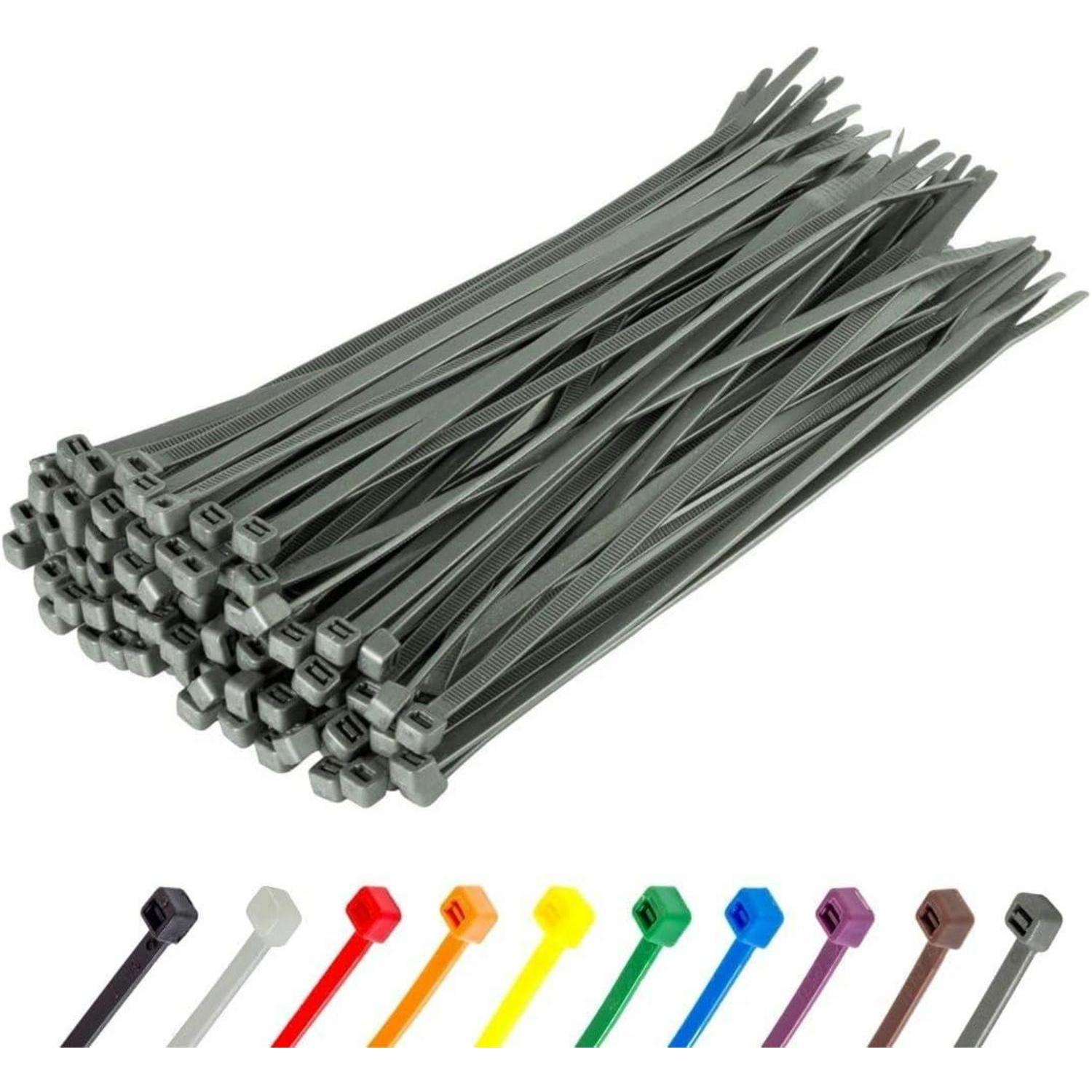 Kabelbinder 100 Silber 370 Mm 4,8 Mm 22,2 Kg Uv 370 Mm X 4,8 Mm Silber