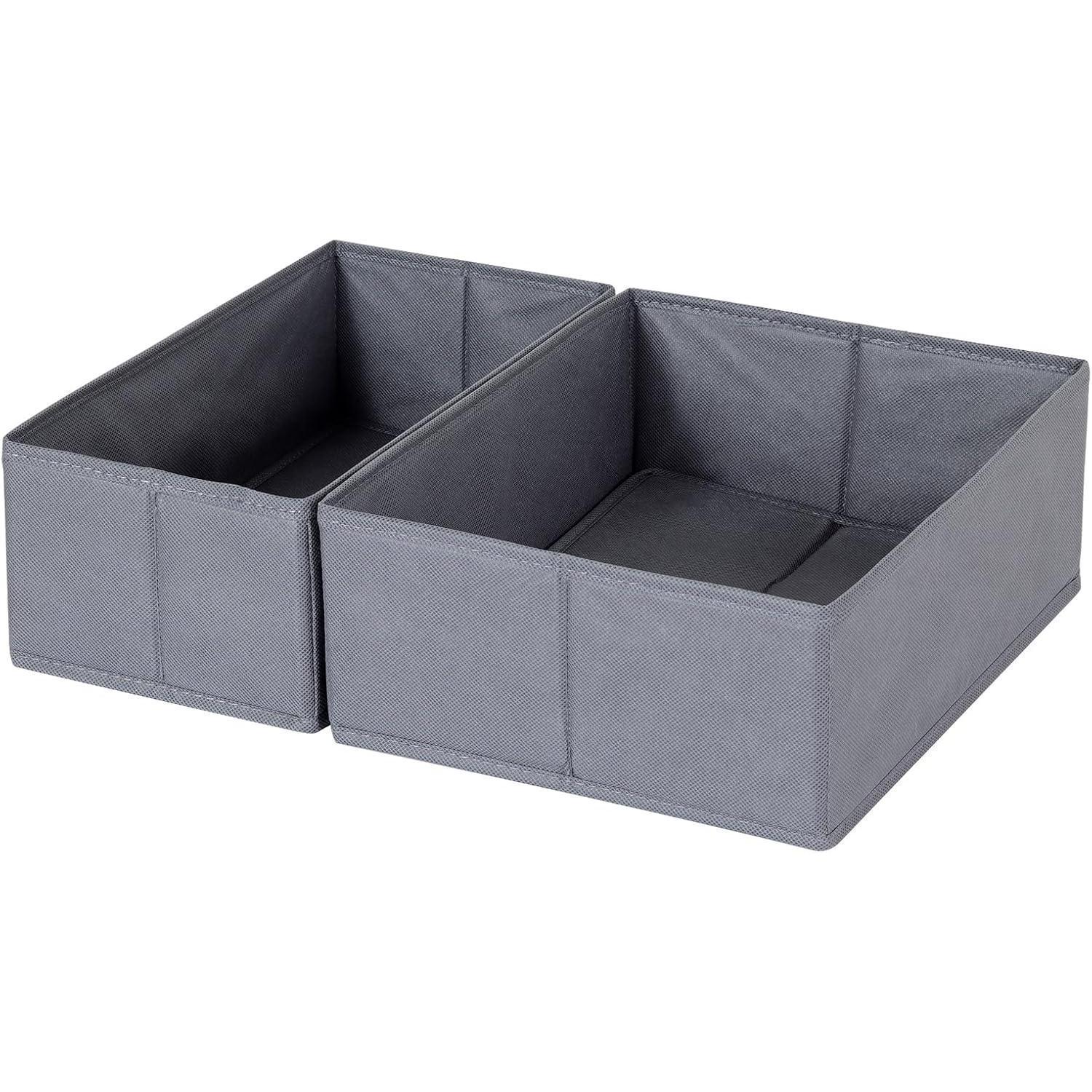 Orlisa Schubladen Organizer Für Pax Kleiderschrank 50x35cm 2er-set Grau
