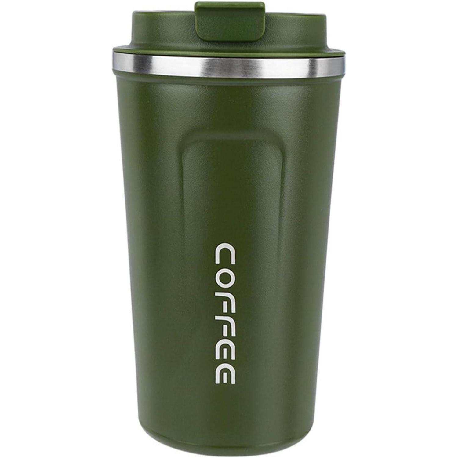 Erbo Kaffeebecher To Go Thermobecher Auslaufsicher 510ml Grün