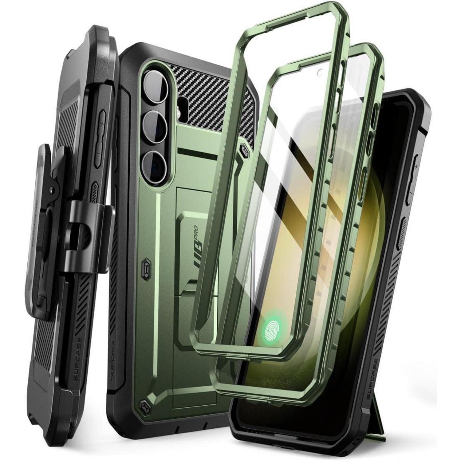 Schutzhülle S24 5g Duallayer Displayschutz Gürtelclip Guldan