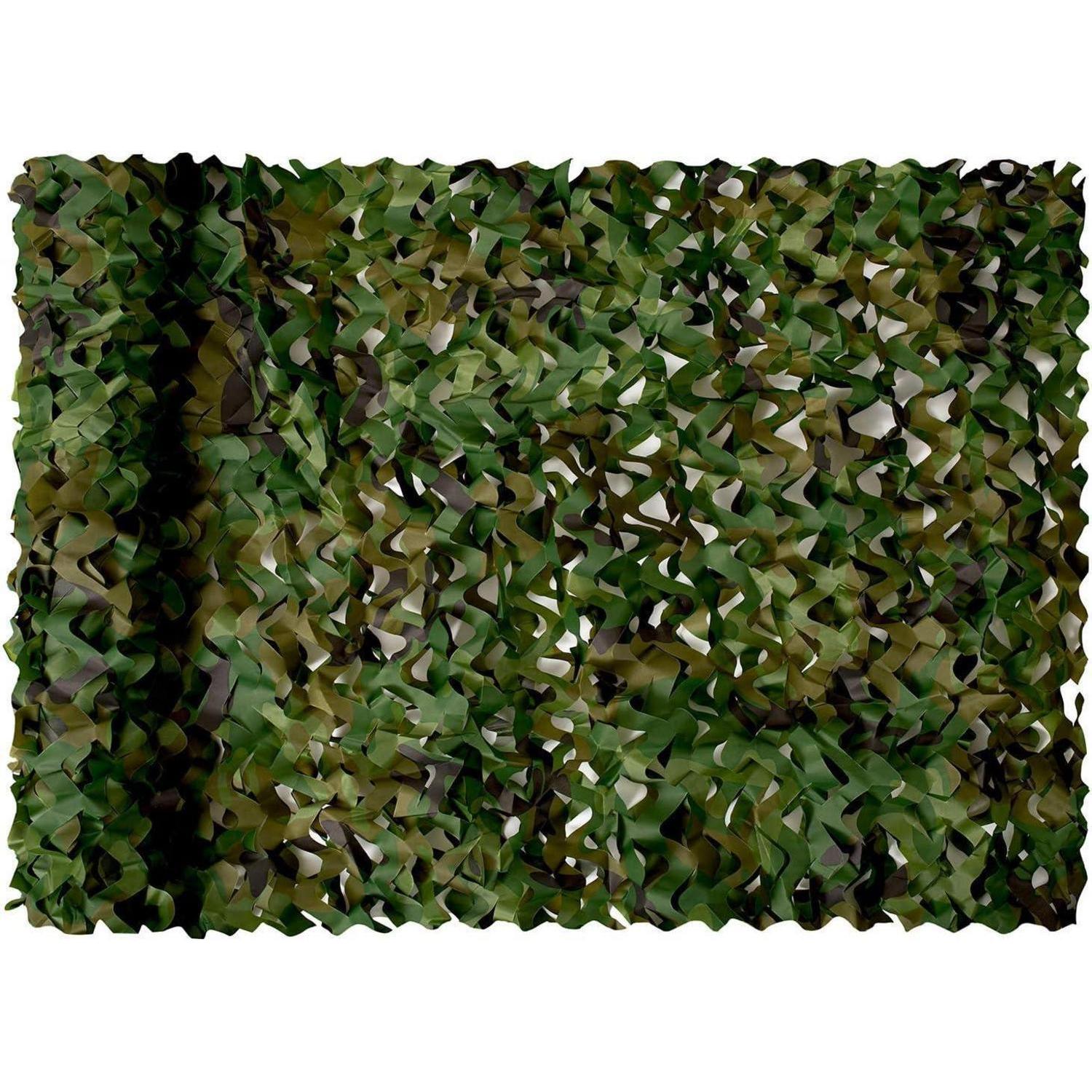 Tarnnetz Camouflage Netz Jagd Deko Sonnenschutz Camping Outdoor 1.5 × 2 M
