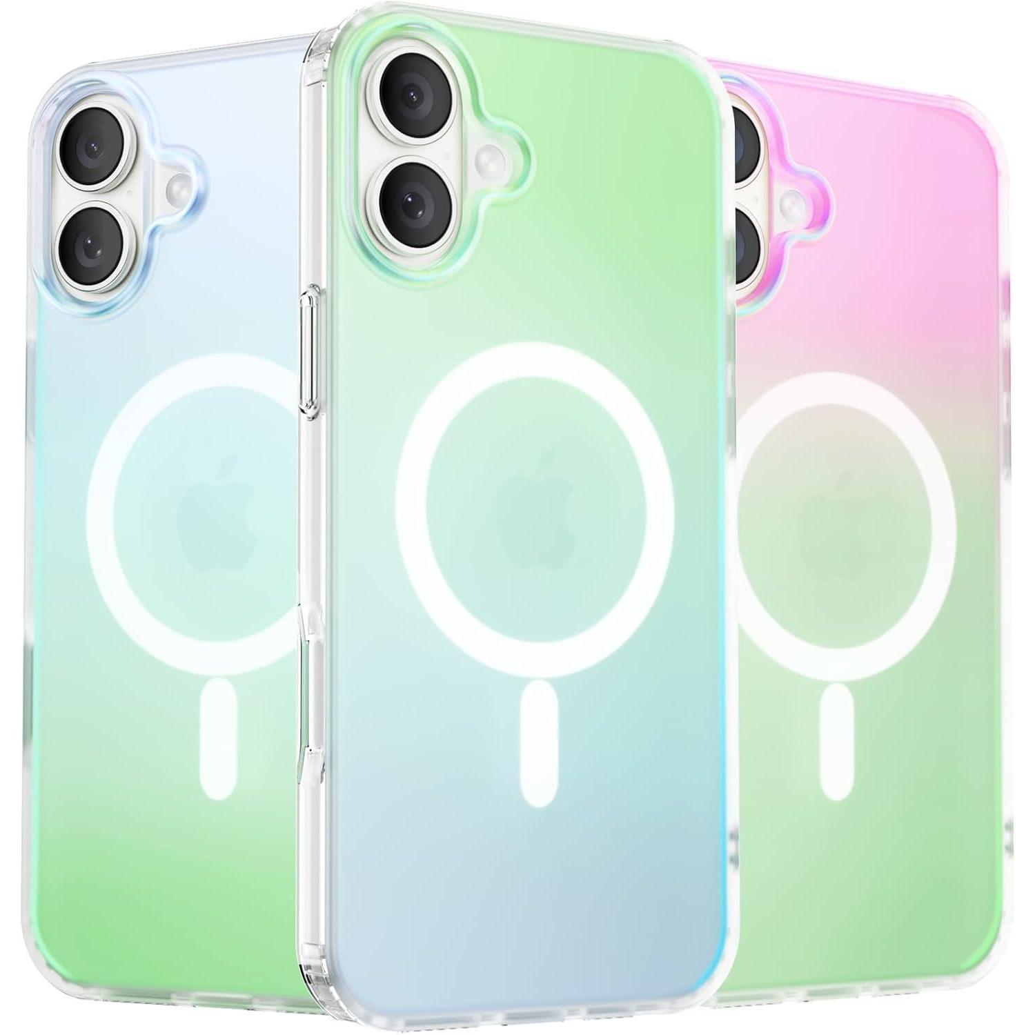 Ornarto Hue Für Iphone 16 Hülle Magsafe Kompatibel [fluoreszierende