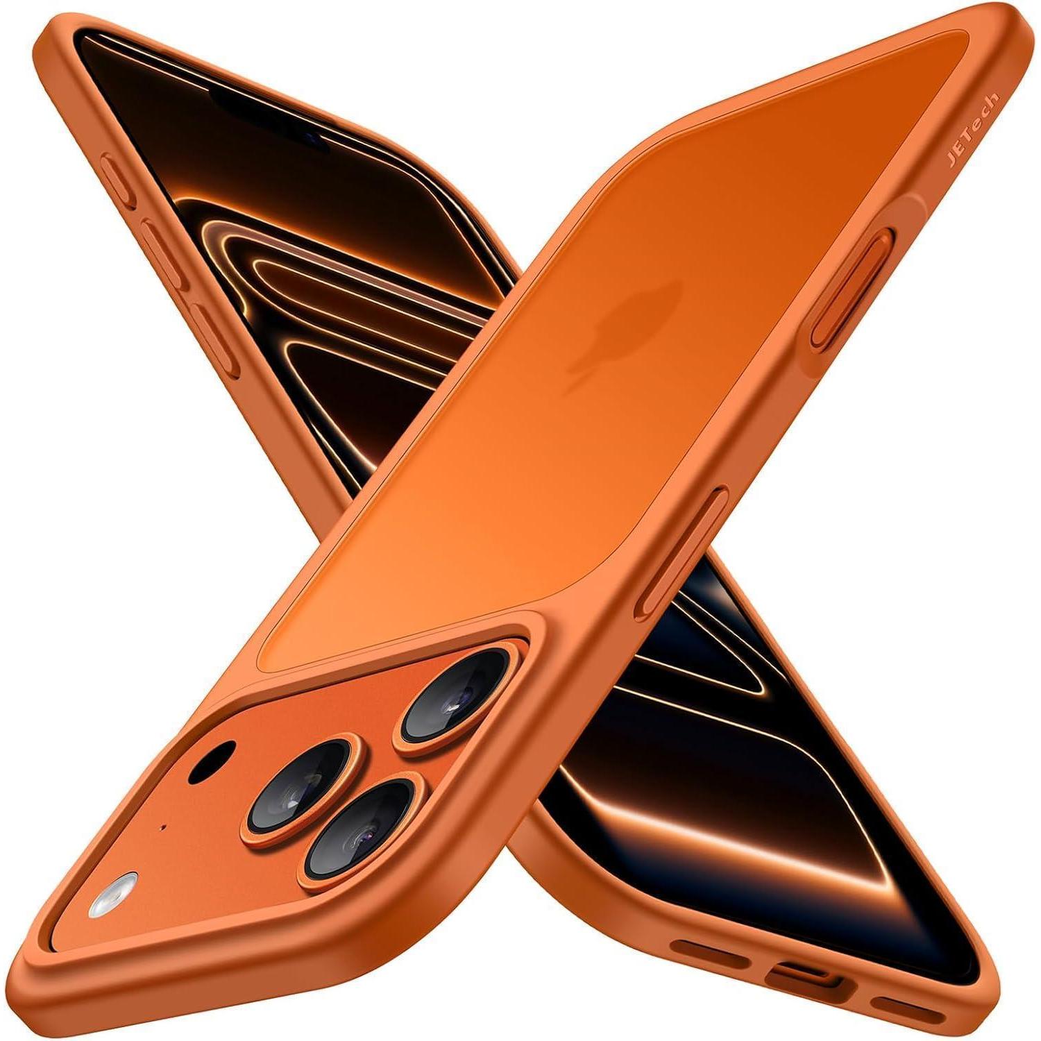 Handyhülle Iphone 17 Pro Stoßfest Matt Iphone 17 Pro Orange