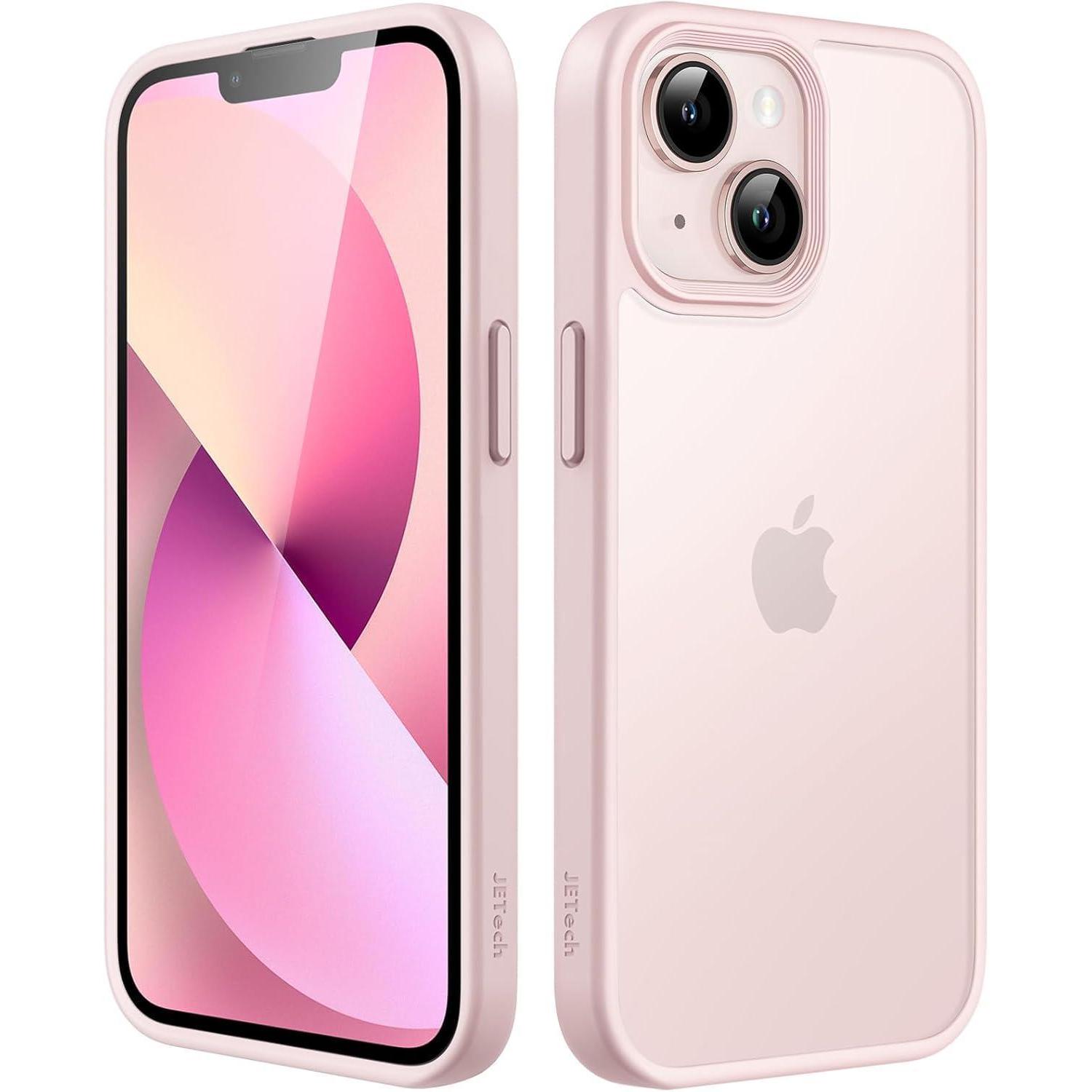 Handyhülle Iphone13 Stoßfest Mattiert Rosa