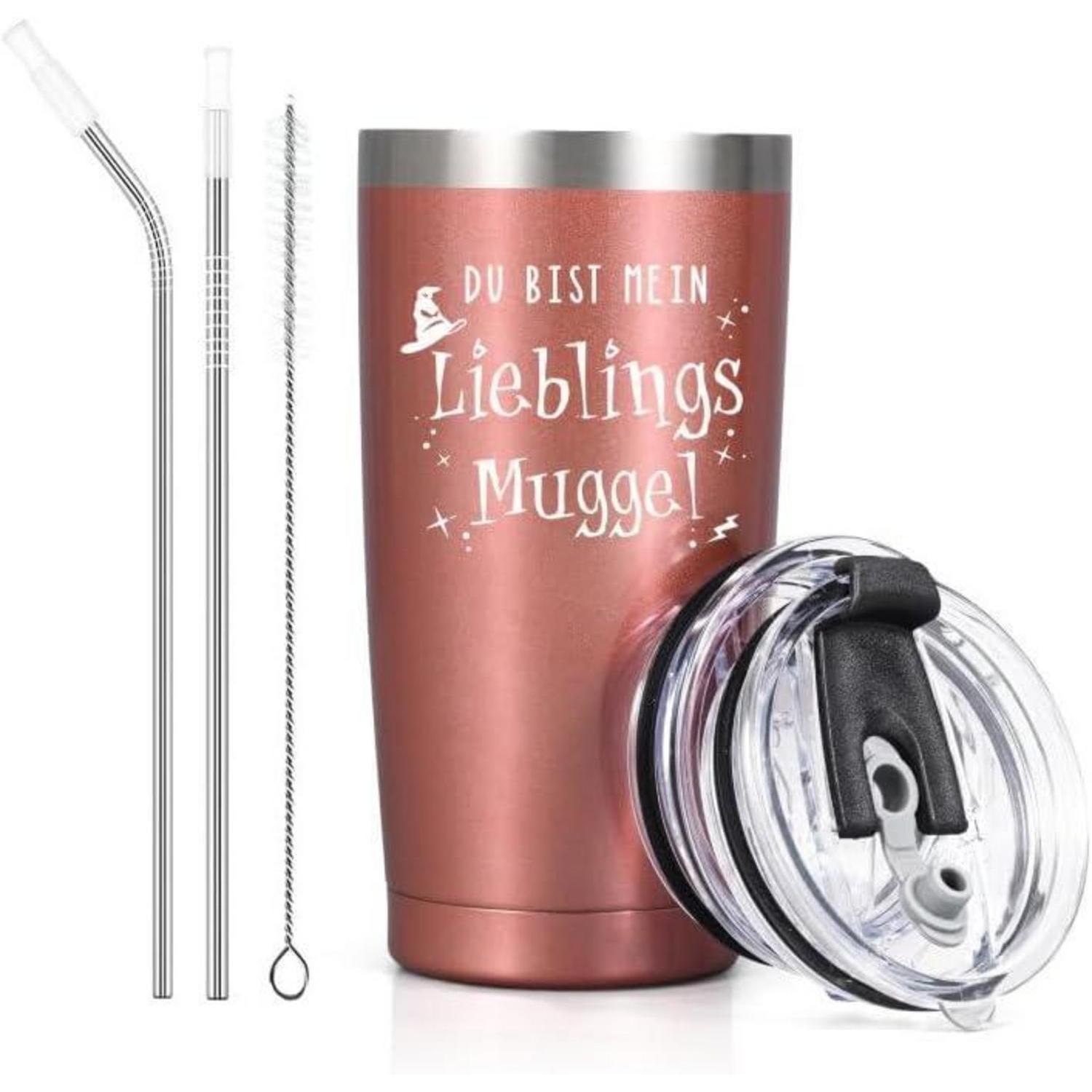 Campingbecher 20oz (600ml) Lieblings Muggel - Roségold