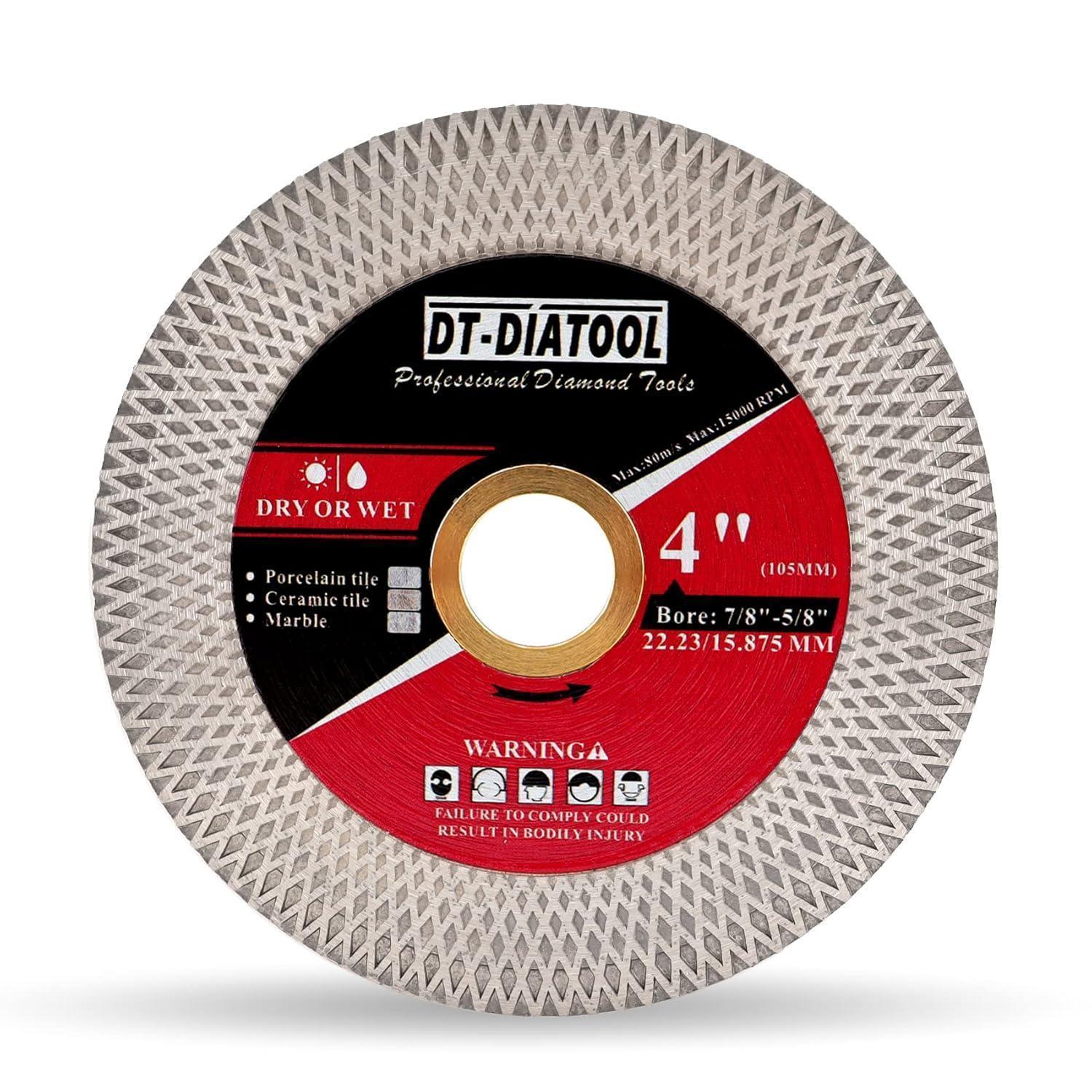 Diamanttrennscheibe 105mm 22.23mm Fliesen Keramik Marmor 105mm 1