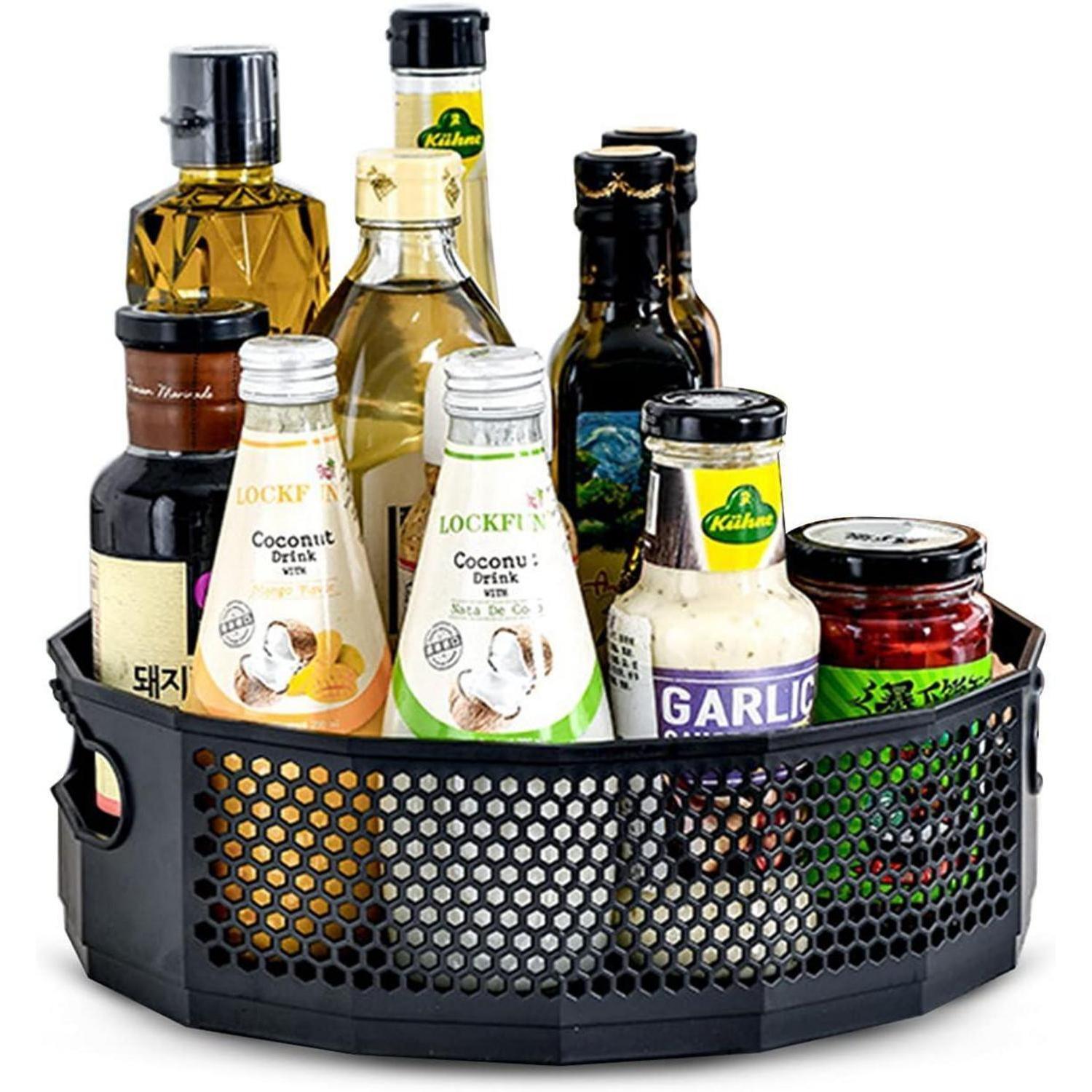 Drehteller Lazy Susan Obstständer Gewürzregal Ablage