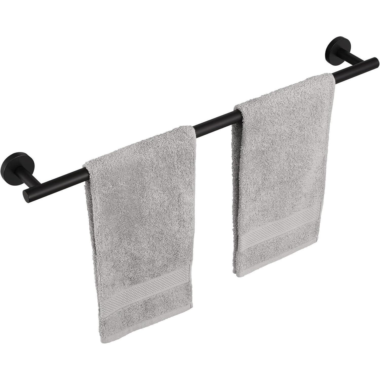 Handtuchhalter Handtuchstange Edelstahl Sus304 65 Cm Schwarz