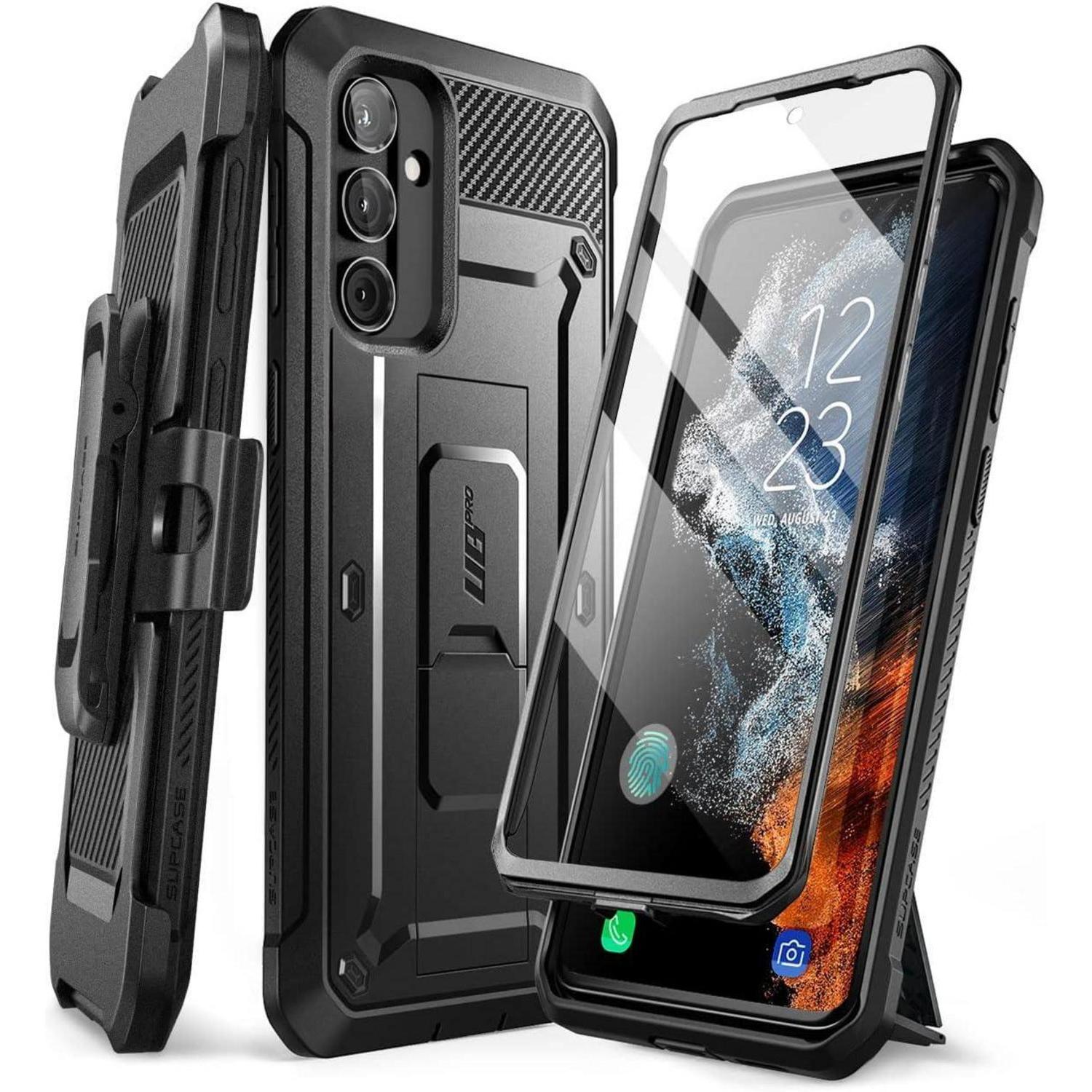 Handyhülle A54 5g Outdoor Bumper Case 360grad Schutzhülle Schwarz