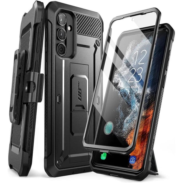 Handyhülle A54 5g Outdoor Bumper Case 360grad Schutzhülle Schwarz