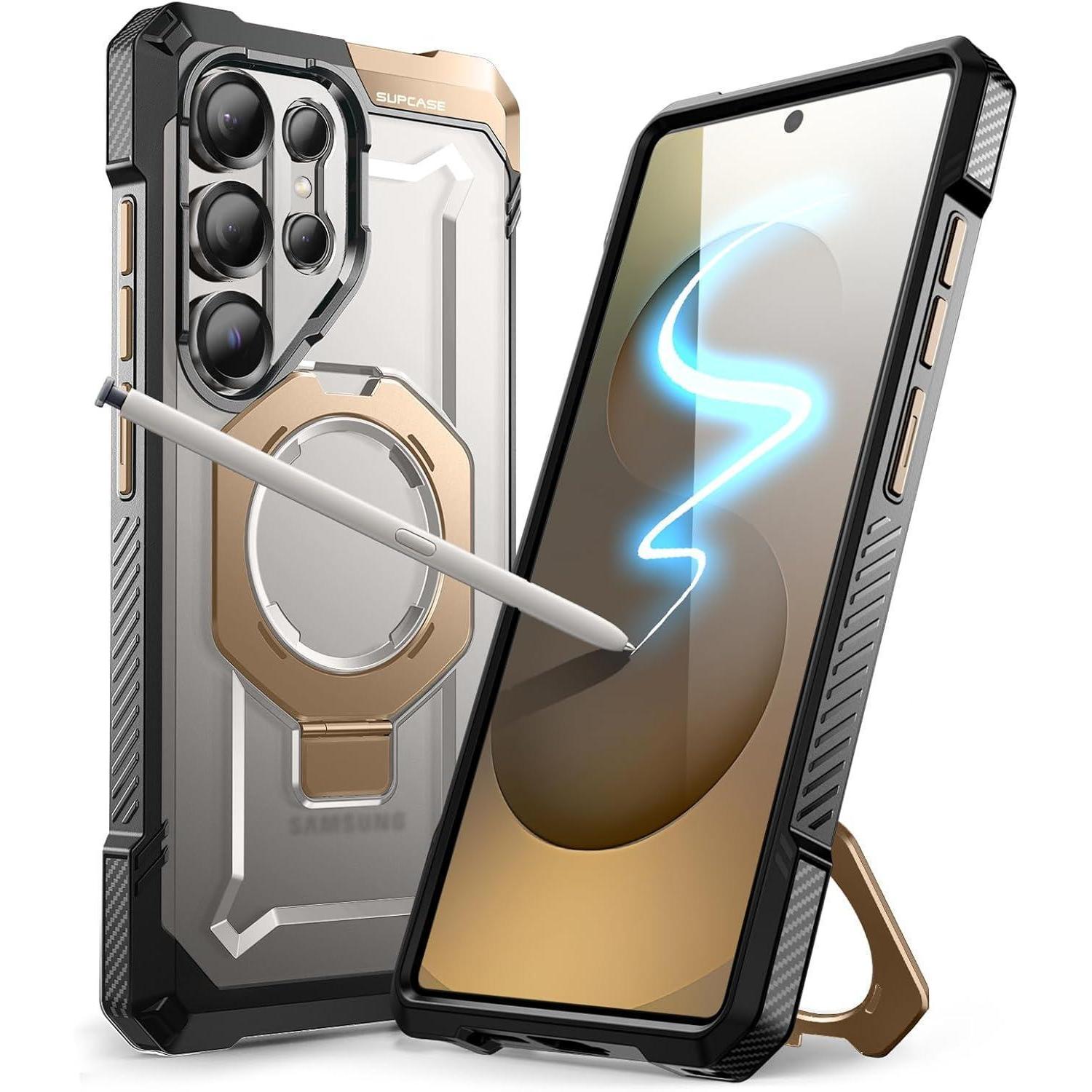 Handyhülle Galaxy S25 Ultra Ringständer Magsafe S Pen Desert