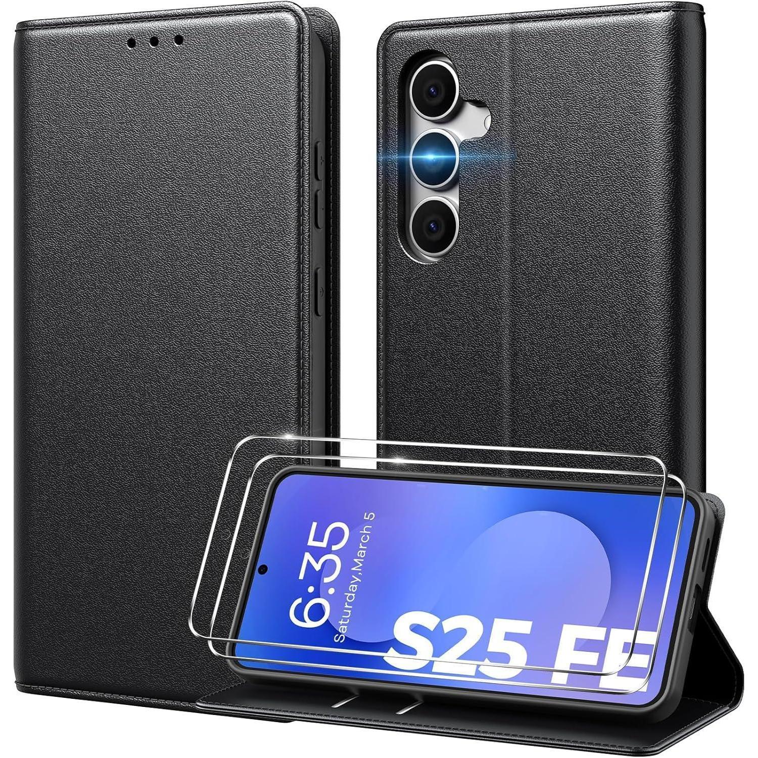 Handyhülle Samsung Galaxy S25 Fe Samsung Galaxy S25 Fe Schwarz