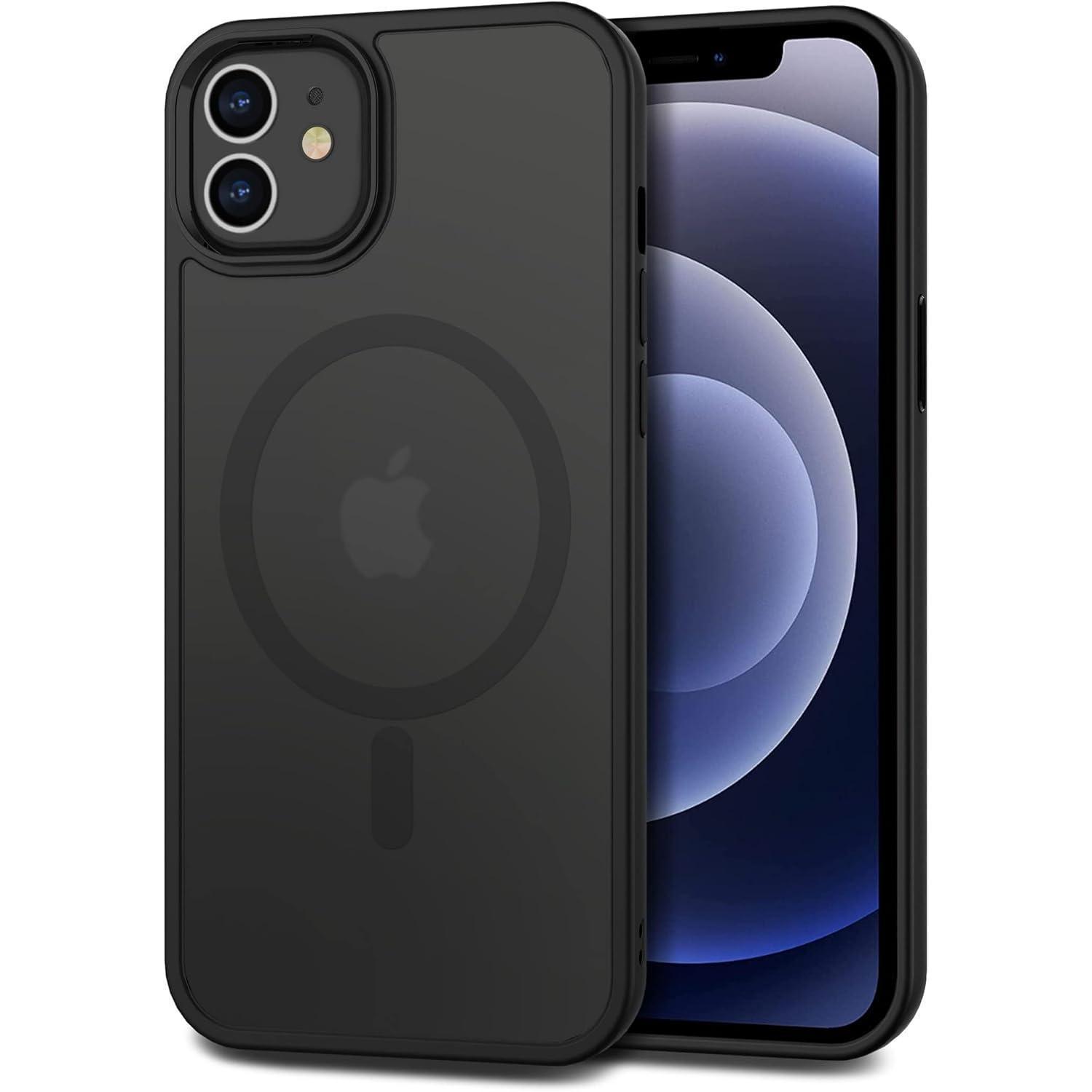 Handyhülle Iphone 12 12pro Magsafe Iphone 12 12 Pro A-schwarz