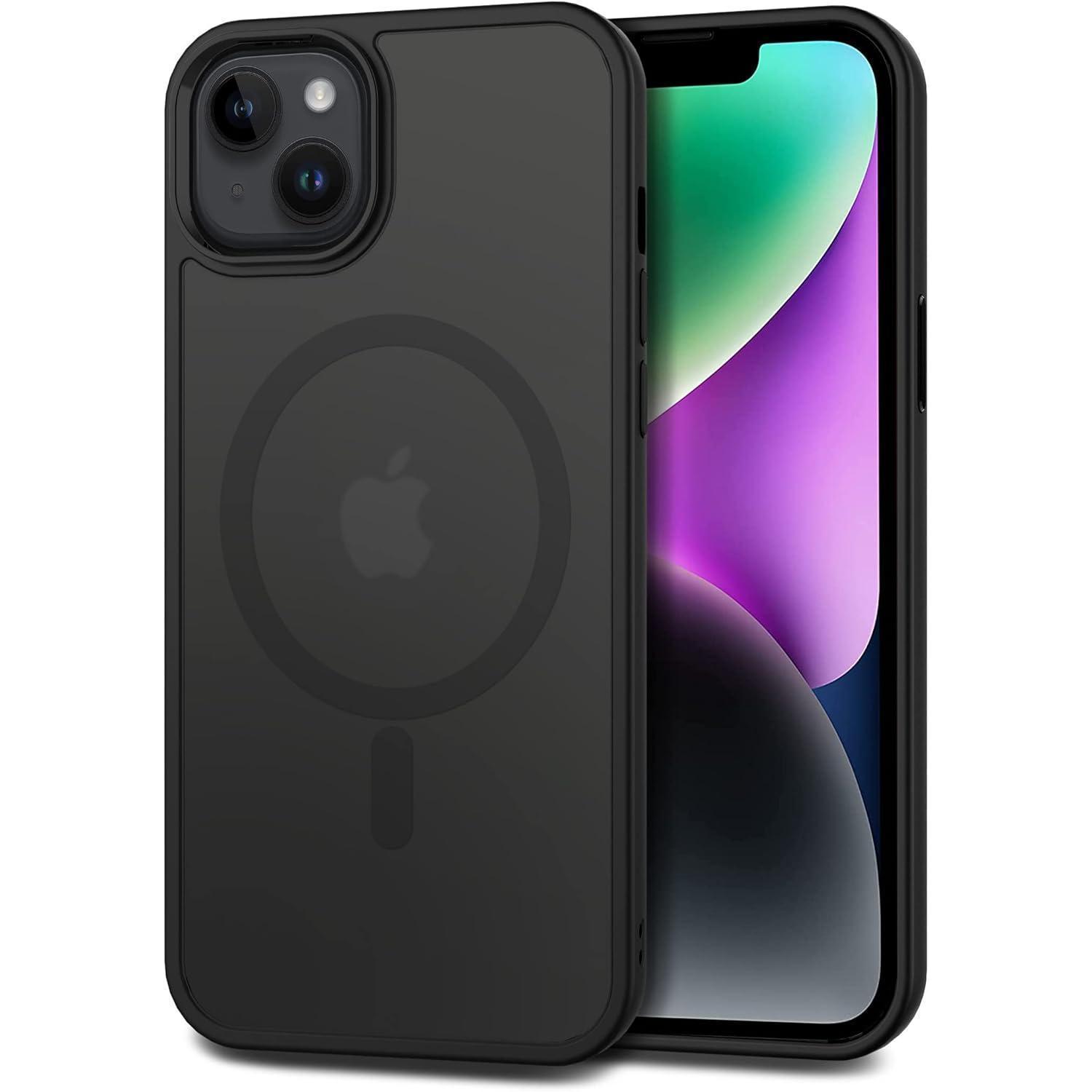 Handyhülle Iphone13 14 Kameraschutz Magsafe Iphone 13 14 A-schwarz