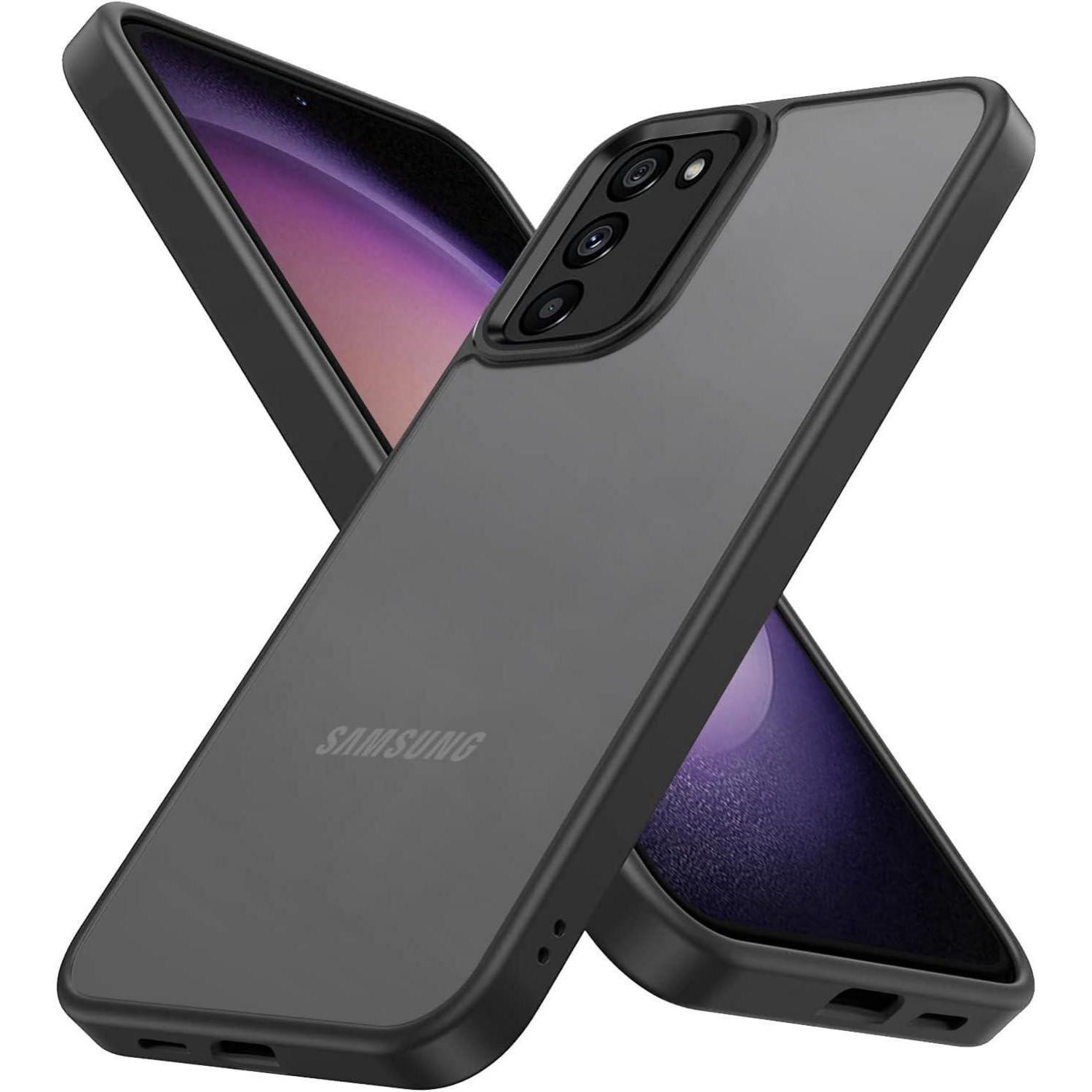 Hülle A55 5g Transluzent Matt Ultradünn Samsung Galaxy A55 5g Schwarz