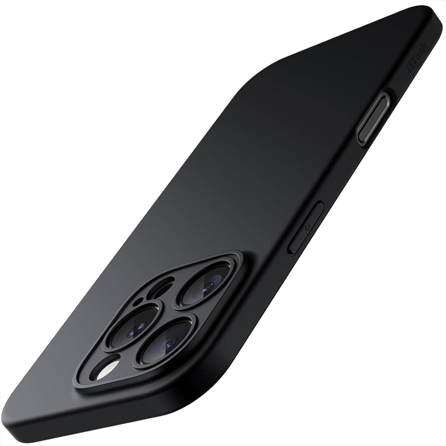 Schutzhülle Dünn Titan Kameraschutz 16 Pro Iphone 16 Pro Schwarz