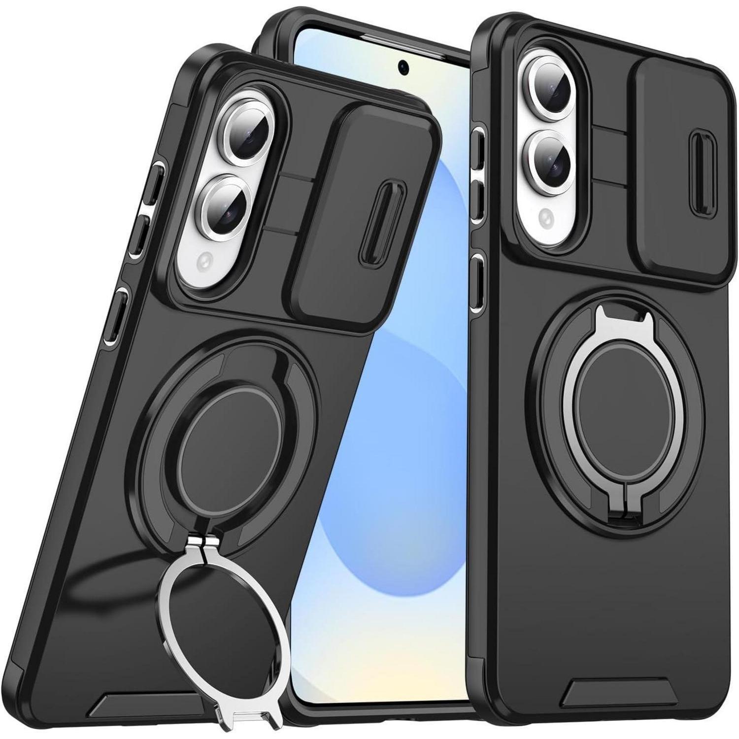 Schutzhülle S25 Edge Kameraschutz 360 Samsung Galaxy S25 Edge Schwarz