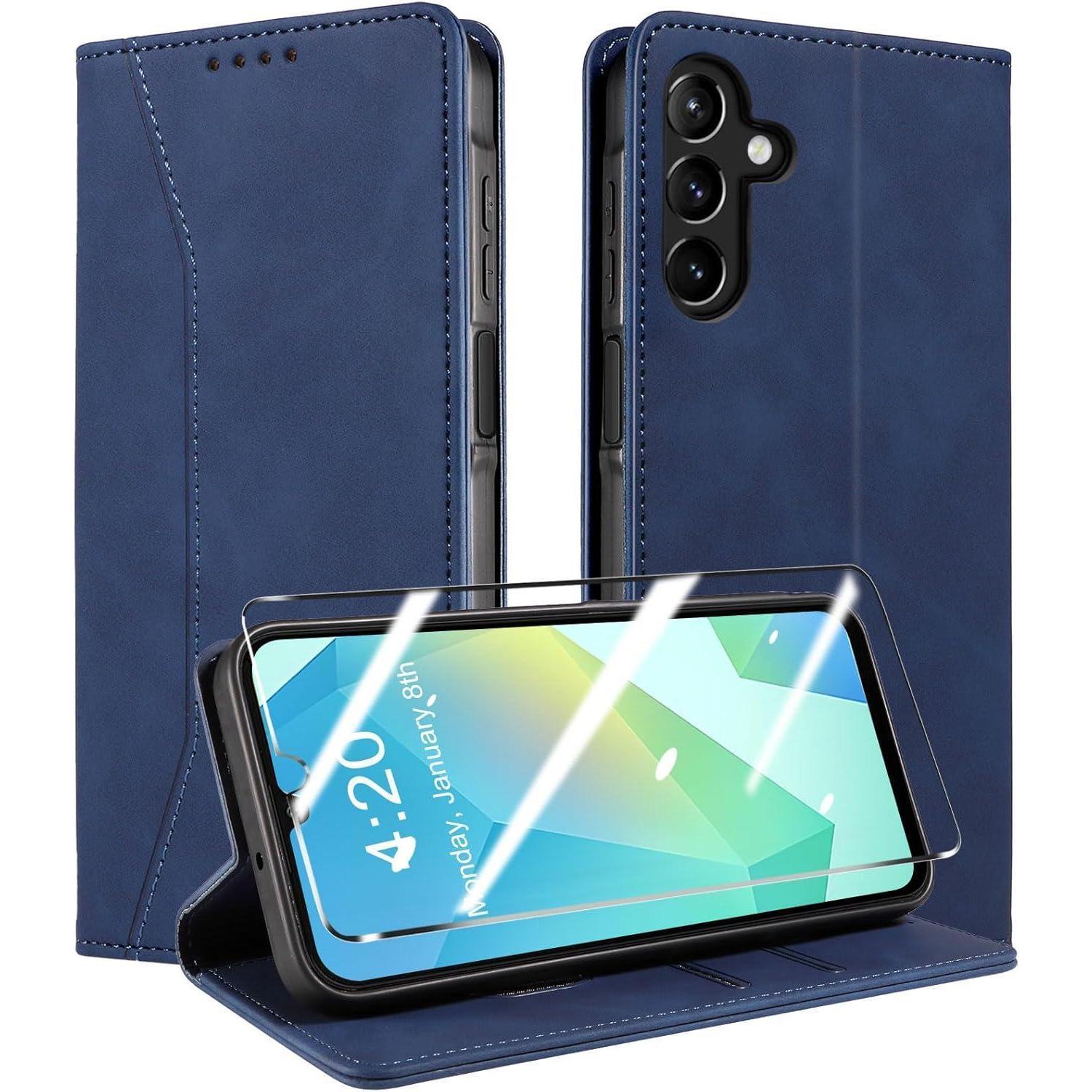 Handyhülle Tiefblau-a16 A26 Samsung Galaxy A16 4g A16 5g A26 5g
