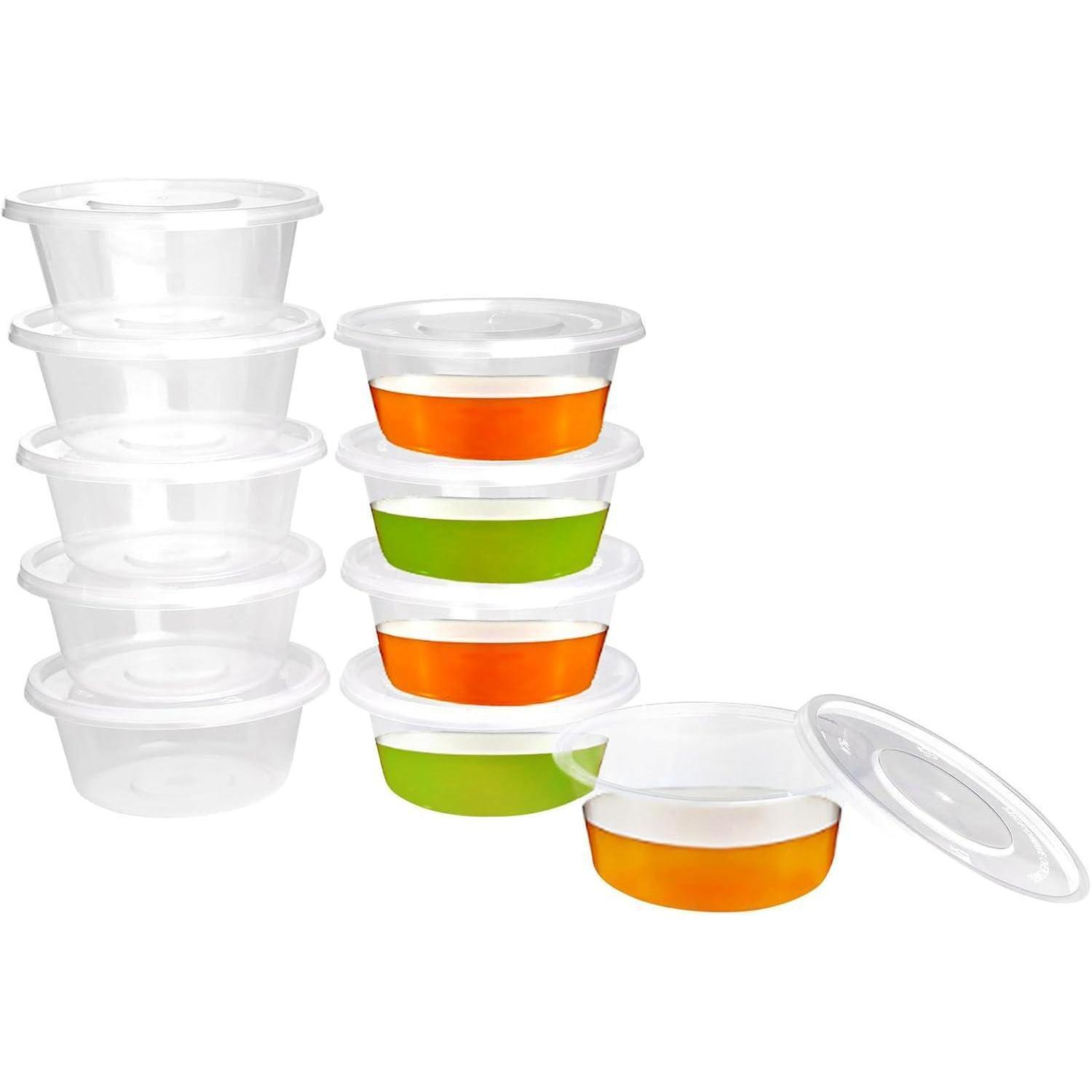 Aufbewahrungsdosen 40 Stück Deckel Soßen Dips 2oz 2oz-50ml