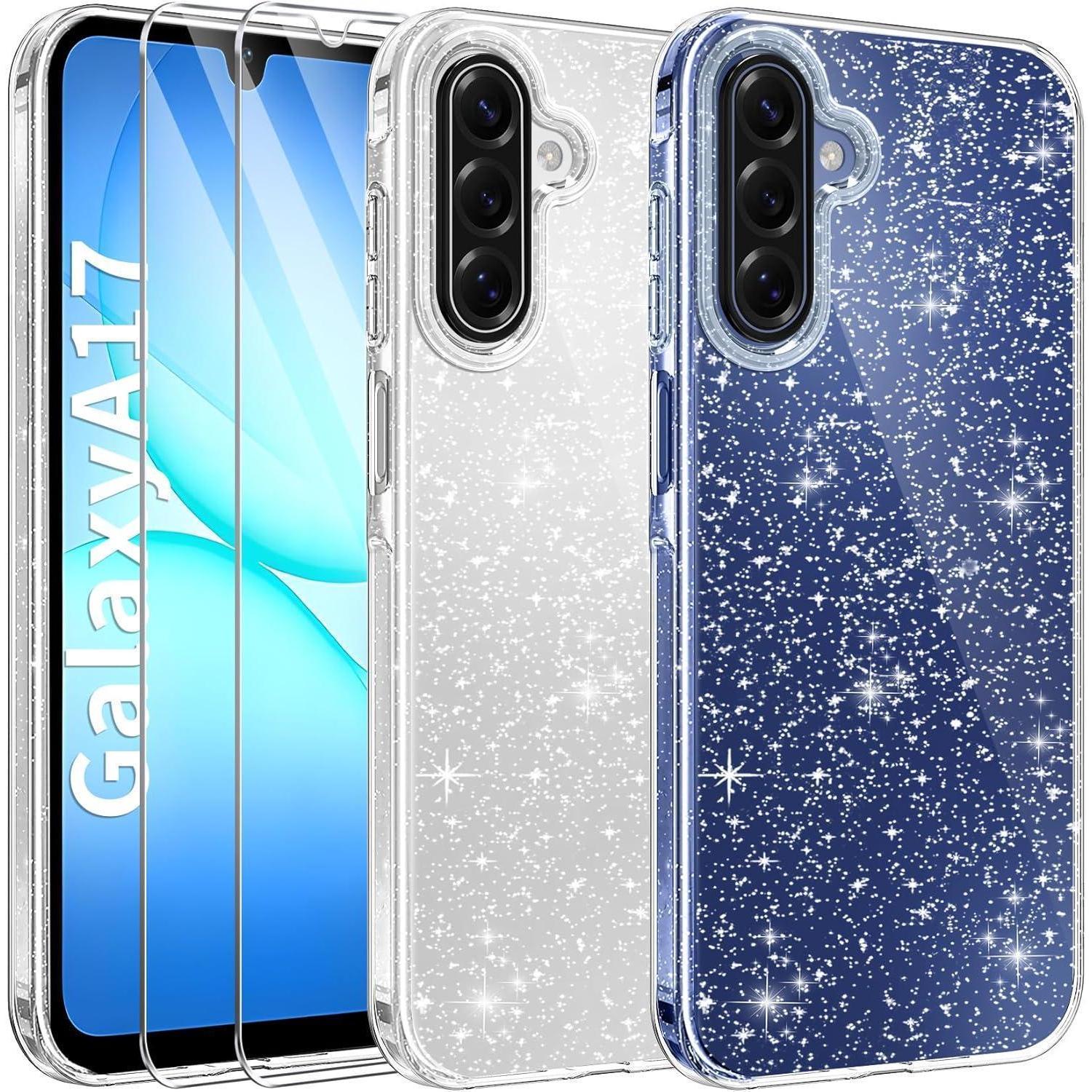 Handyhülle 3in1 Tpu Stoßfest Samsung Galaxy A17 4g 5g Trasparente