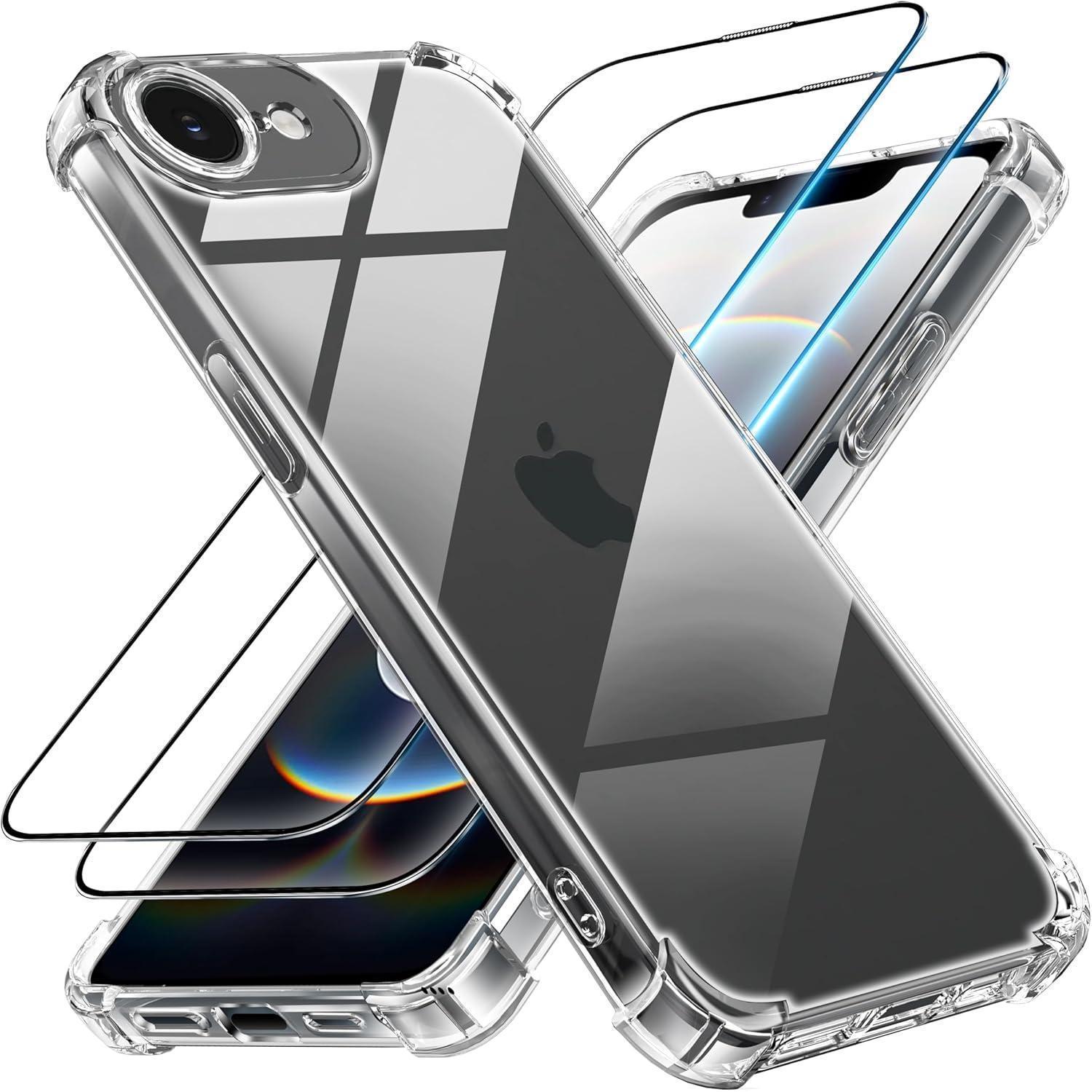Handyhülle 3in1 Iphone 16e Iphone Se 4 2025 Iphone 16 Se Transparent