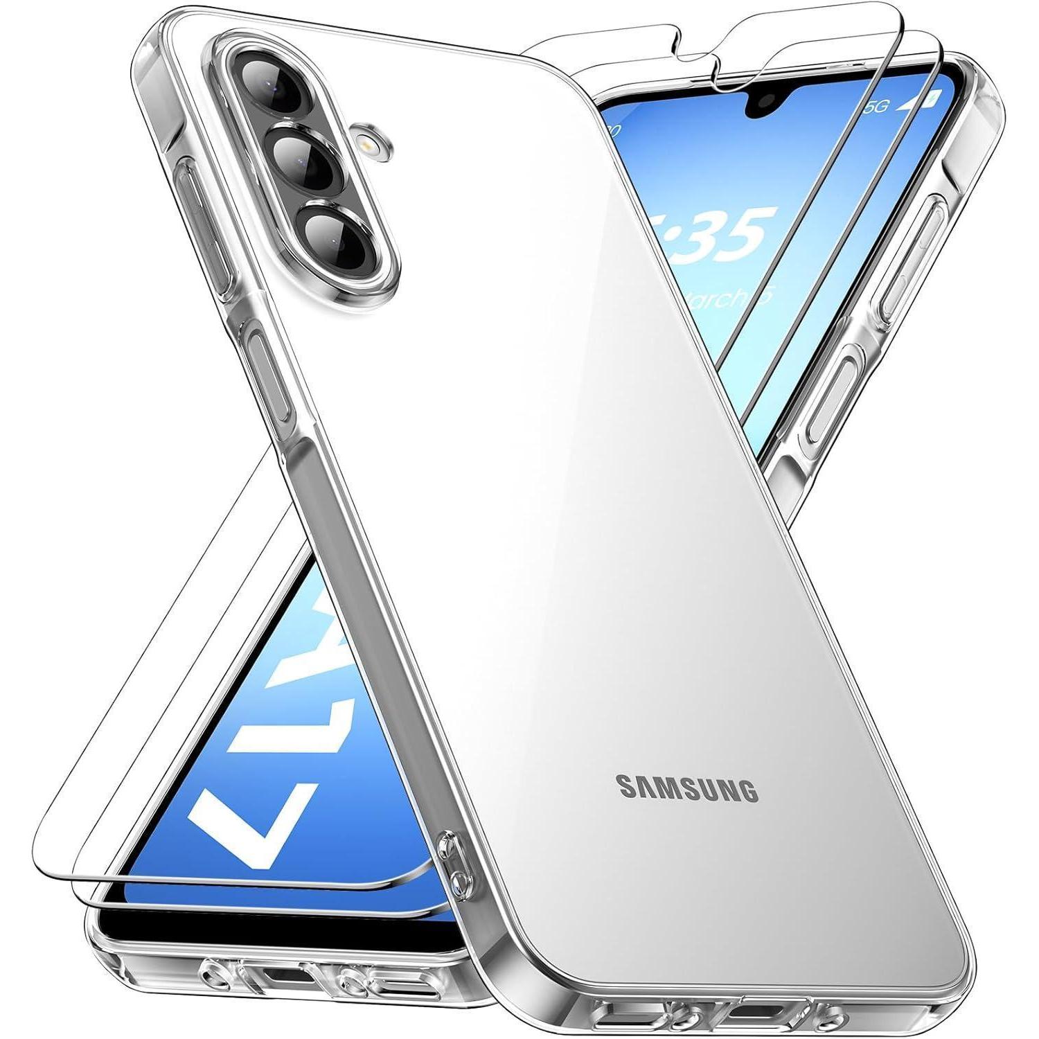Handyhülle A17 Tpu Transparent Stoßfest Samsung Galaxy A17 Transparent