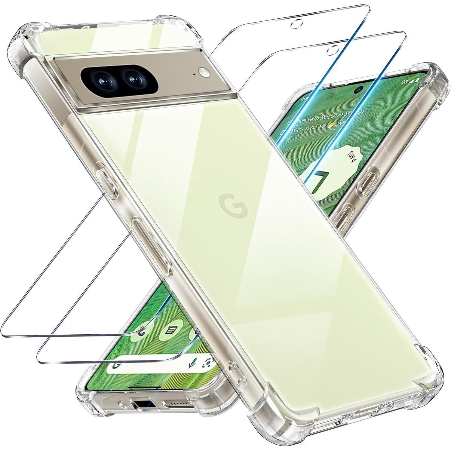 Handyhülle Pixel7 Tpu Panzerglas Google Pixel 7 Transparent