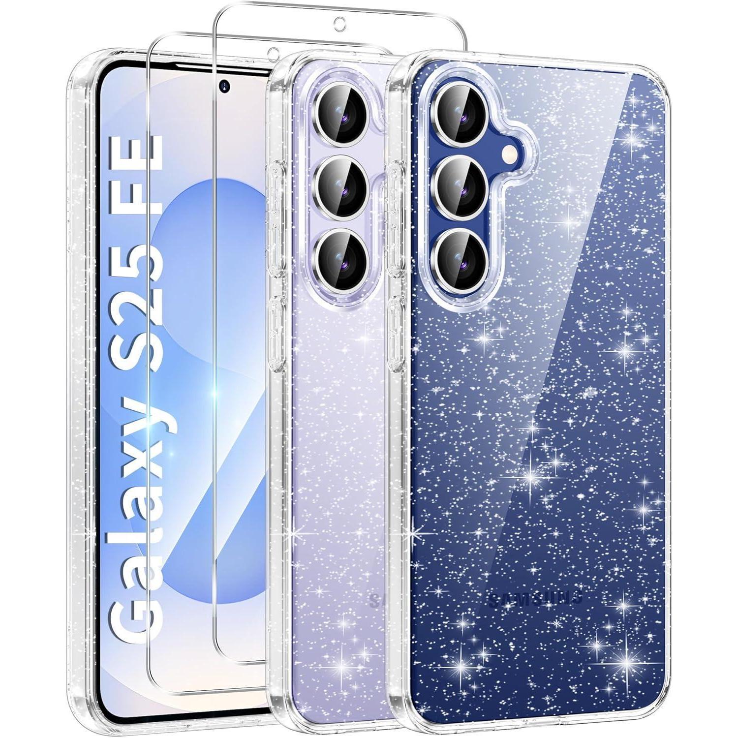 Handyhülle S25 Fe 5g 3in1 Klar Samsung Galaxy S25 Fe 5g Trasparente