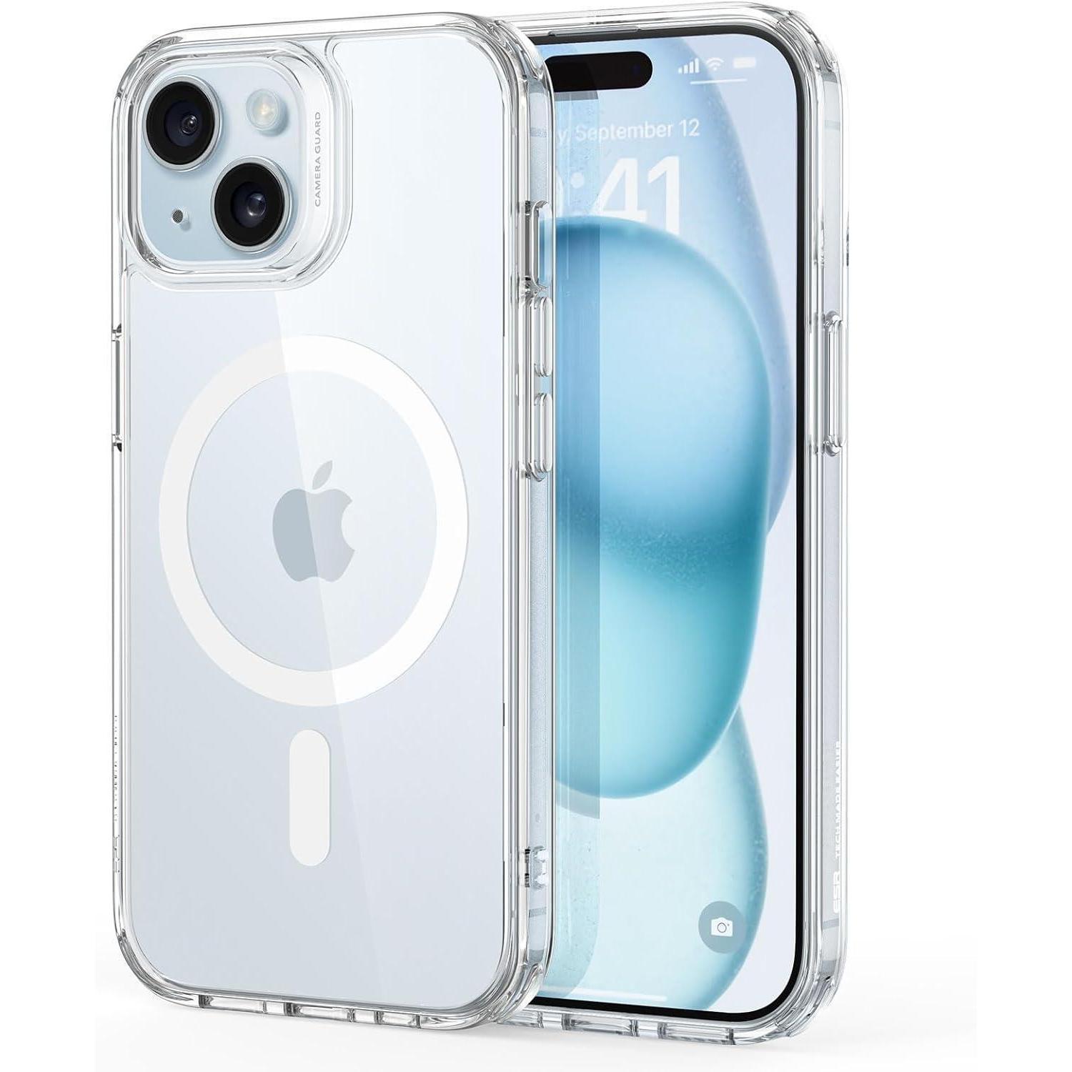 Handyhülle Iphone 15 Plus Magsafe Militärnorm Iphone 15 Plus A-klar