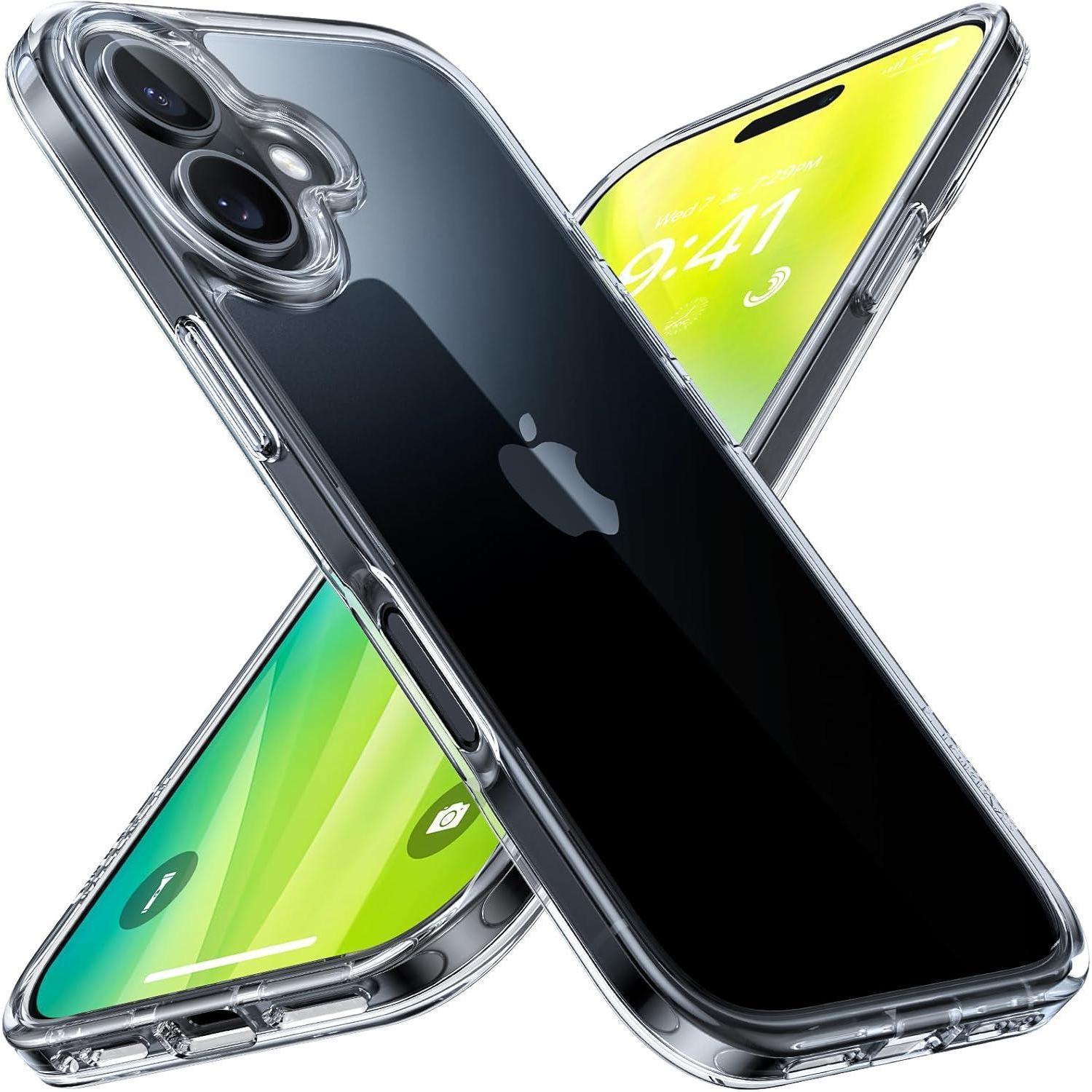 Handyhülle Iphone 16 Plus Diamond Stoßfest Iphone 16 Plus Transparent