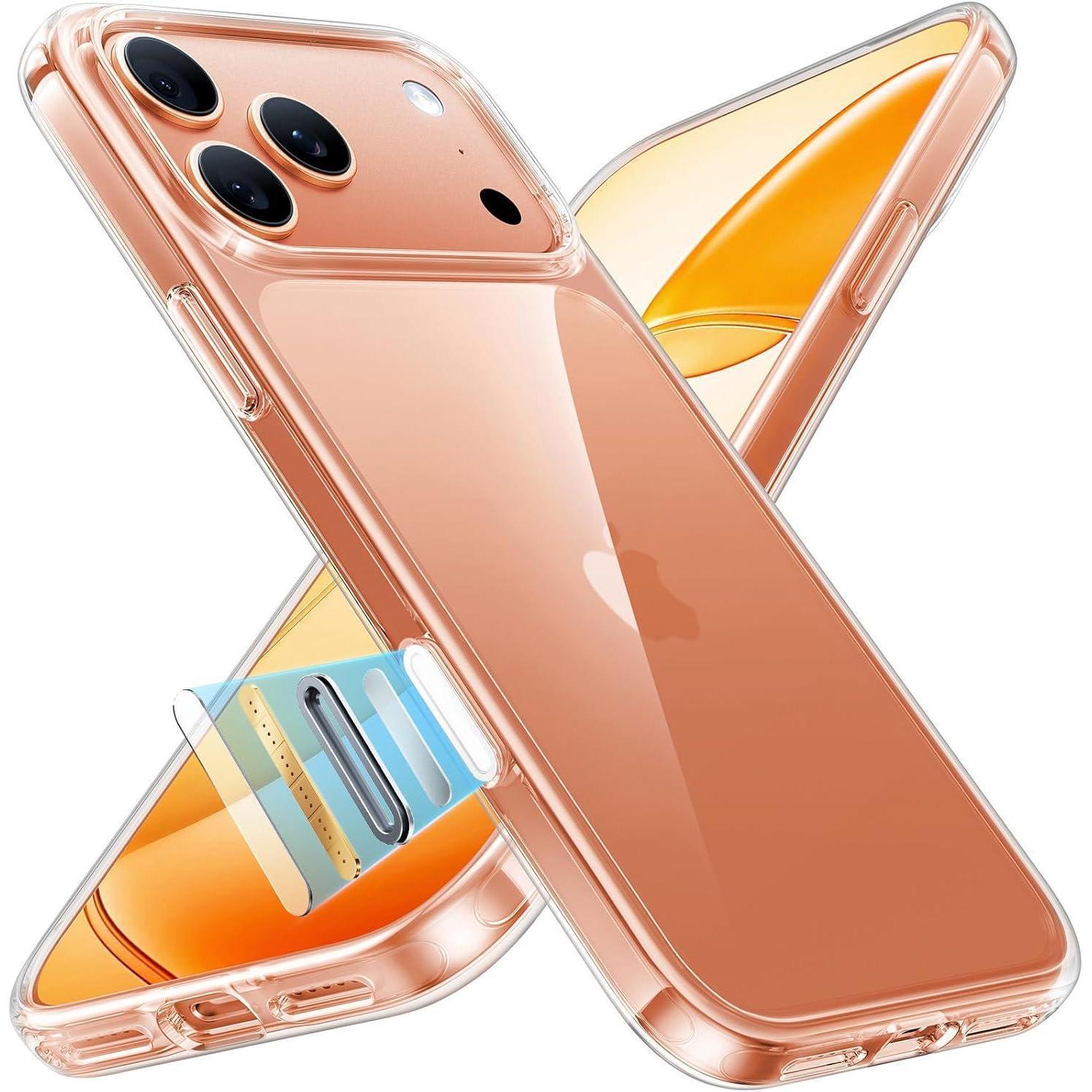 Handyhülle Iphone 17 Pro Militärschutz Iphone 17 Pro Transparent