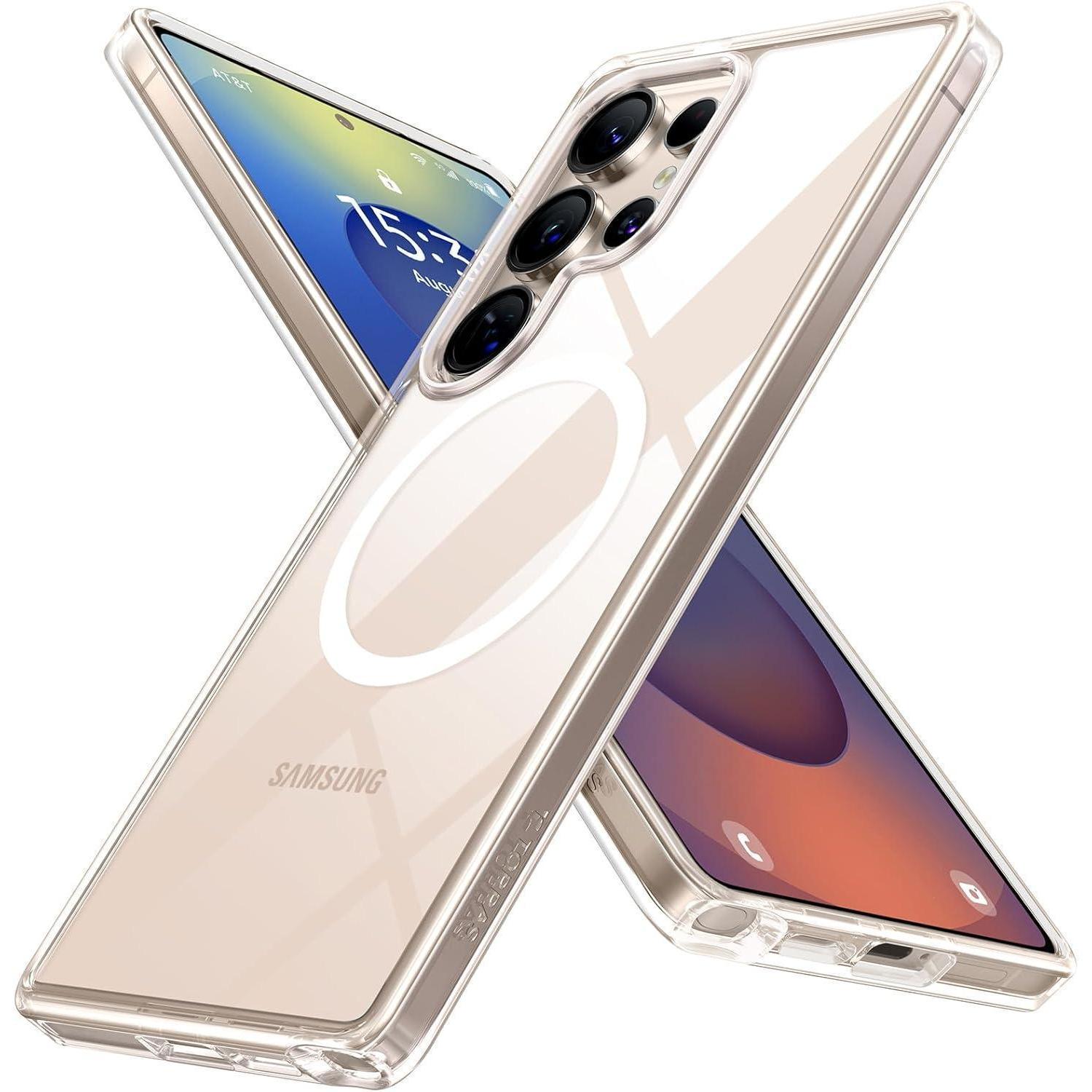 Hülle S25 Ultra Magnetkraft Transparent Samsung Galaxy S25 Ultra