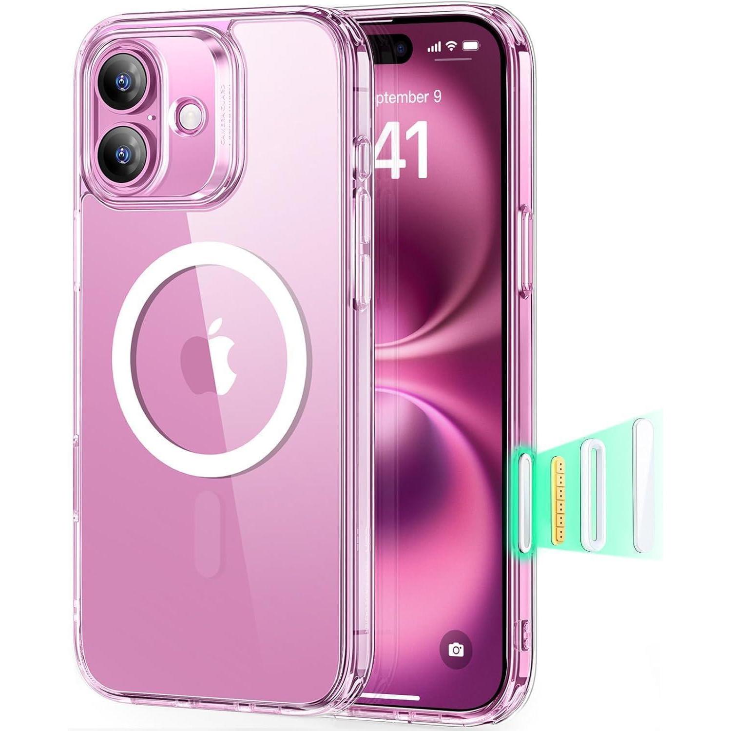 Hülle Iphone 16 Capturebutton Stoßfest Militärschutz Iphone 16 A-klar
