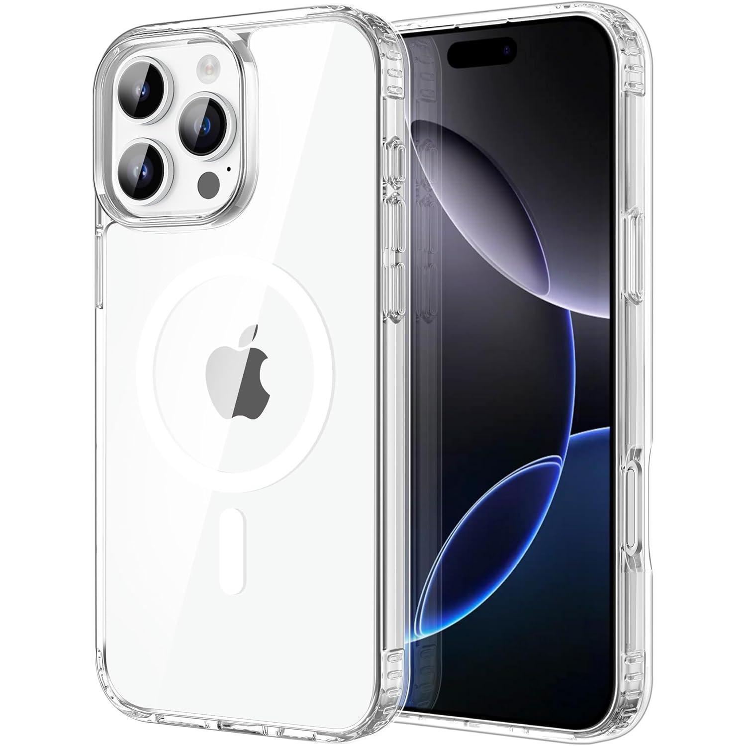 Hülle Iphone 16 Pro Kameraschutz Magsafe Iphone 16 Pro Durchsichtig