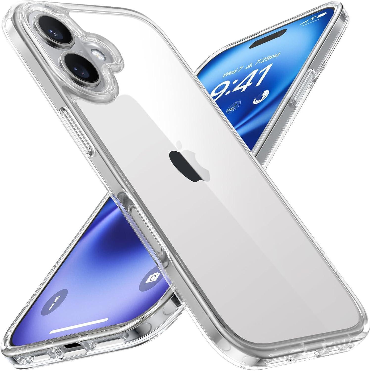 Hülle Iphone 16 Stoßfest Militärstandard Nie Iphone 16 Transparent
