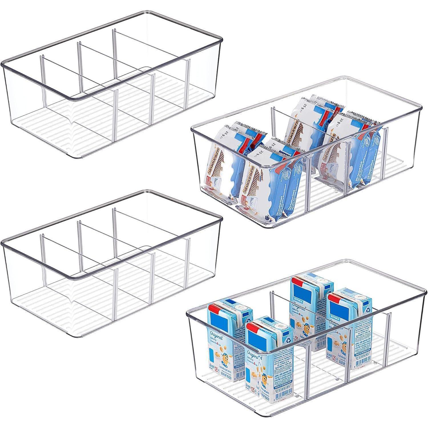 Kühlschrank Organizer 4er Stapelbar Aufbewahrungsbox Bpafrei 4 Pack