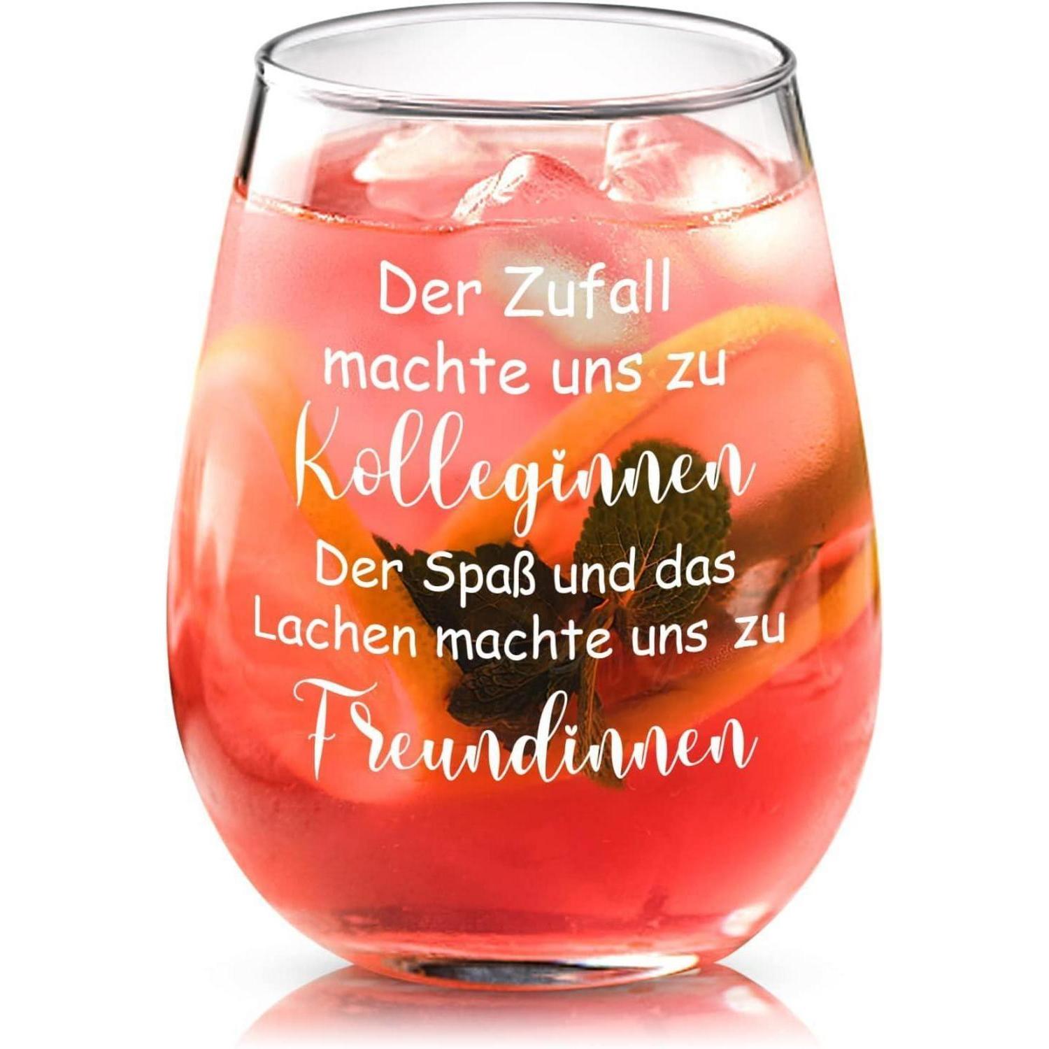 Abschiedsgeschenk Kollegen 450ml Weinglas Dankeschön Neu Job