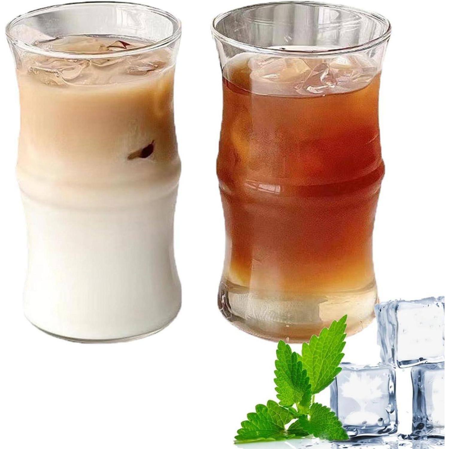 Latte Macchiato Gläser 400ml Kaffeegläser Kristall Trinkgläser Cocktail