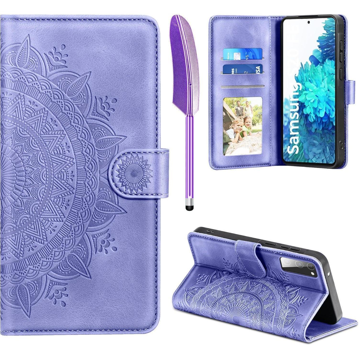 Samsung Galaxy S20 Fe Lederhülle Flip Wallet Hülle
