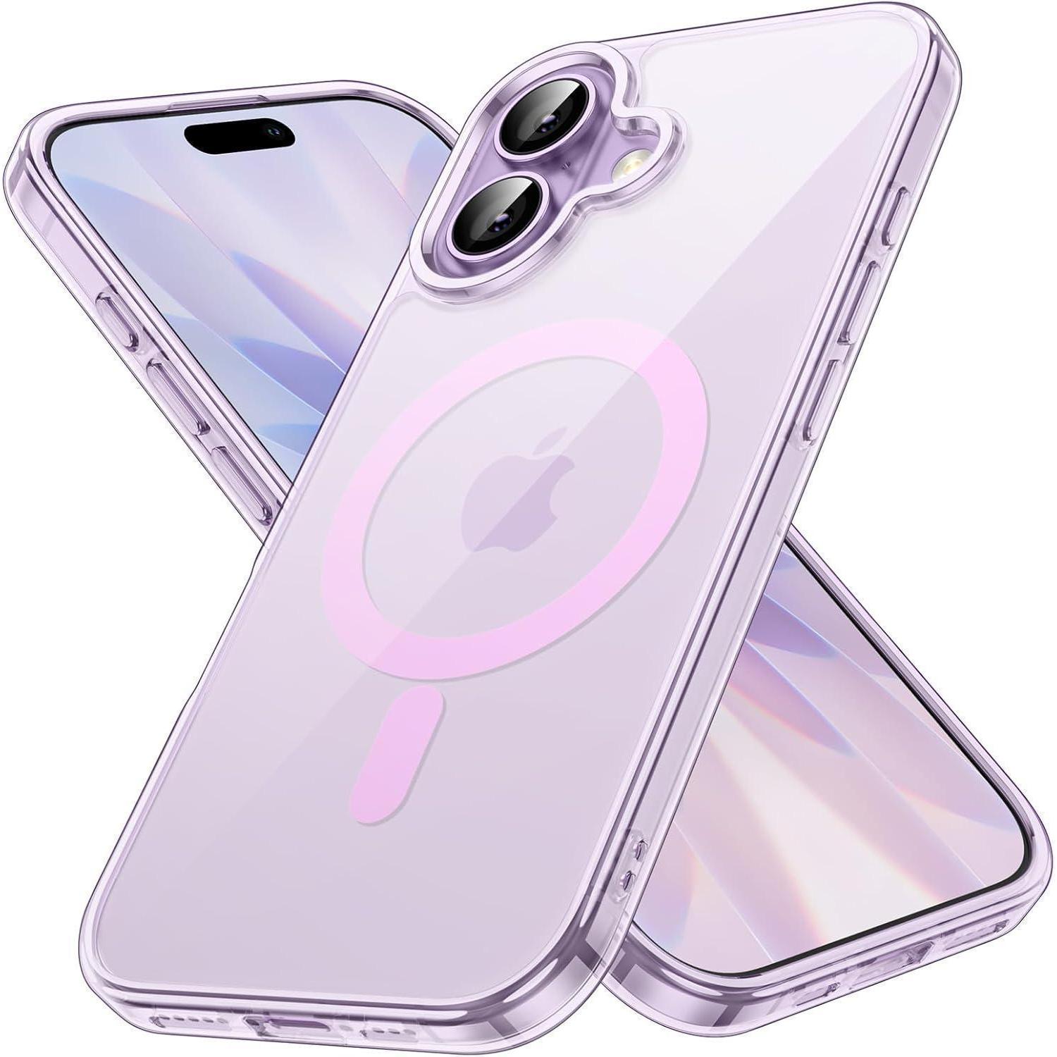 Handyhülle Iphone 17 Magsafe Stoßfest Antikratzer Violett