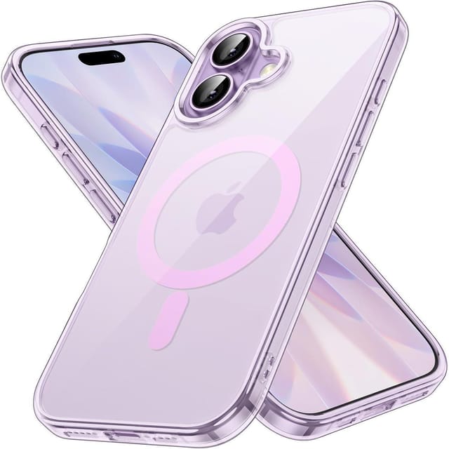 Handyhülle Iphone 17 Magsafe Stoßfest Antikratzer Violett