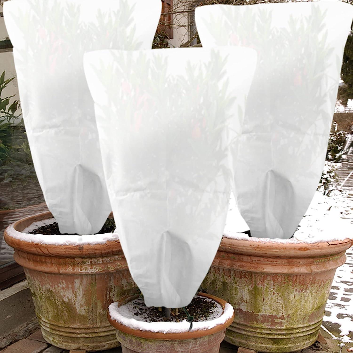3er Set Winterschutz Pflanzenabdeckungen Baum Palmen Balkon 120x80cm