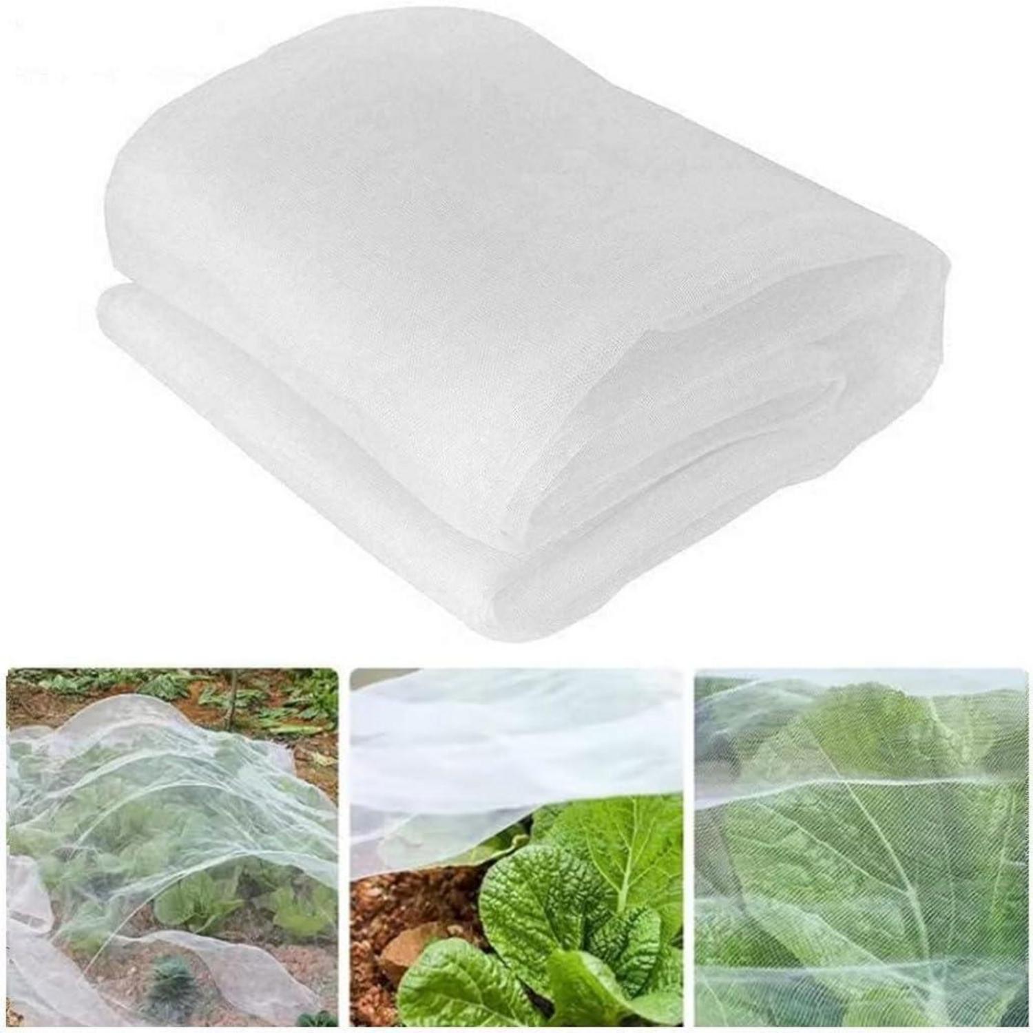 Insektenschutznetz 2,5x10m Feinmaschig Gartennetz Gemüse Obst Pflanzen Schutz