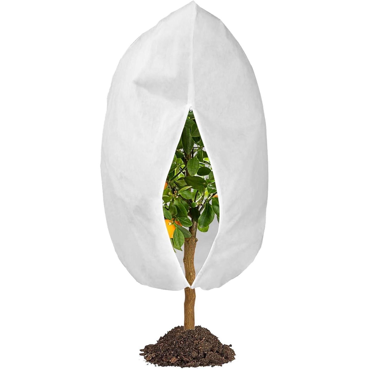 Winterschutz Pflanzen Wintervlies 1 Stück-190 X 228 Cm Elfenbein-70g ㎡