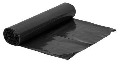 Säcke Rolo Magichome, 120 Lit., Schwarz, Pack. 10 Stk., Ultra Stark, 120 Μm, Für Bauschutt