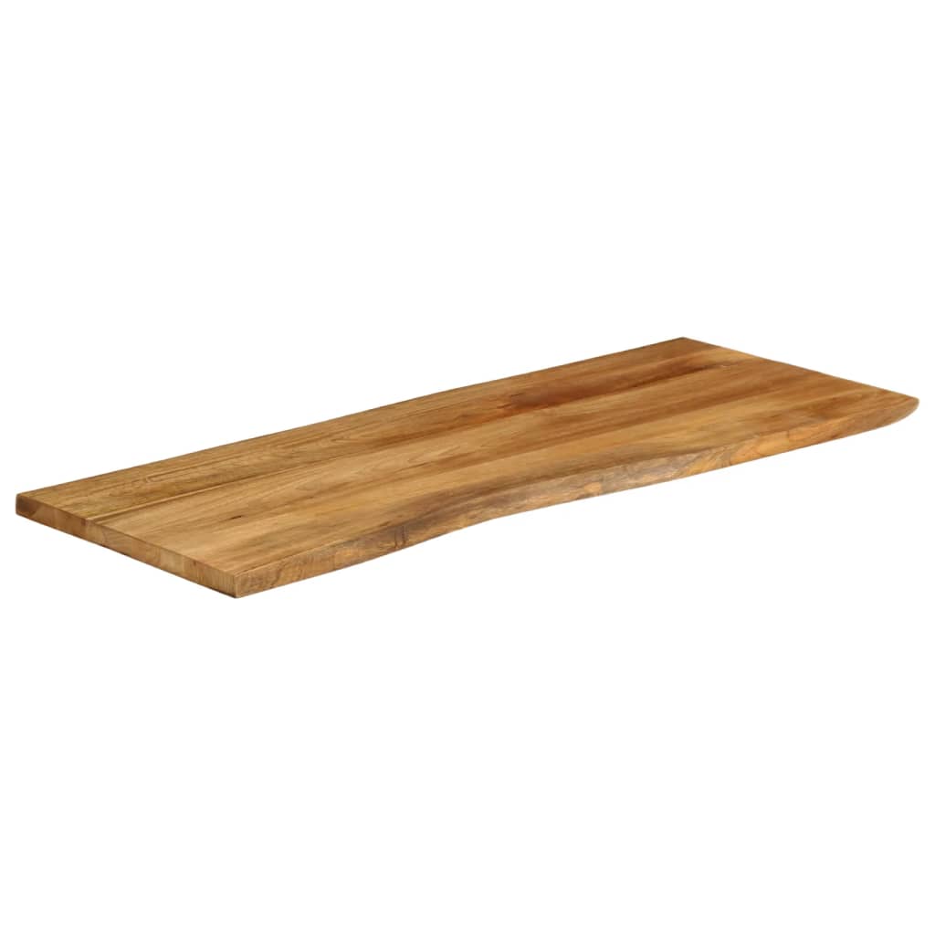 Maison Exclusive - Tischplatte Mit Baumkante 140x60x3,8 Cm Massiv