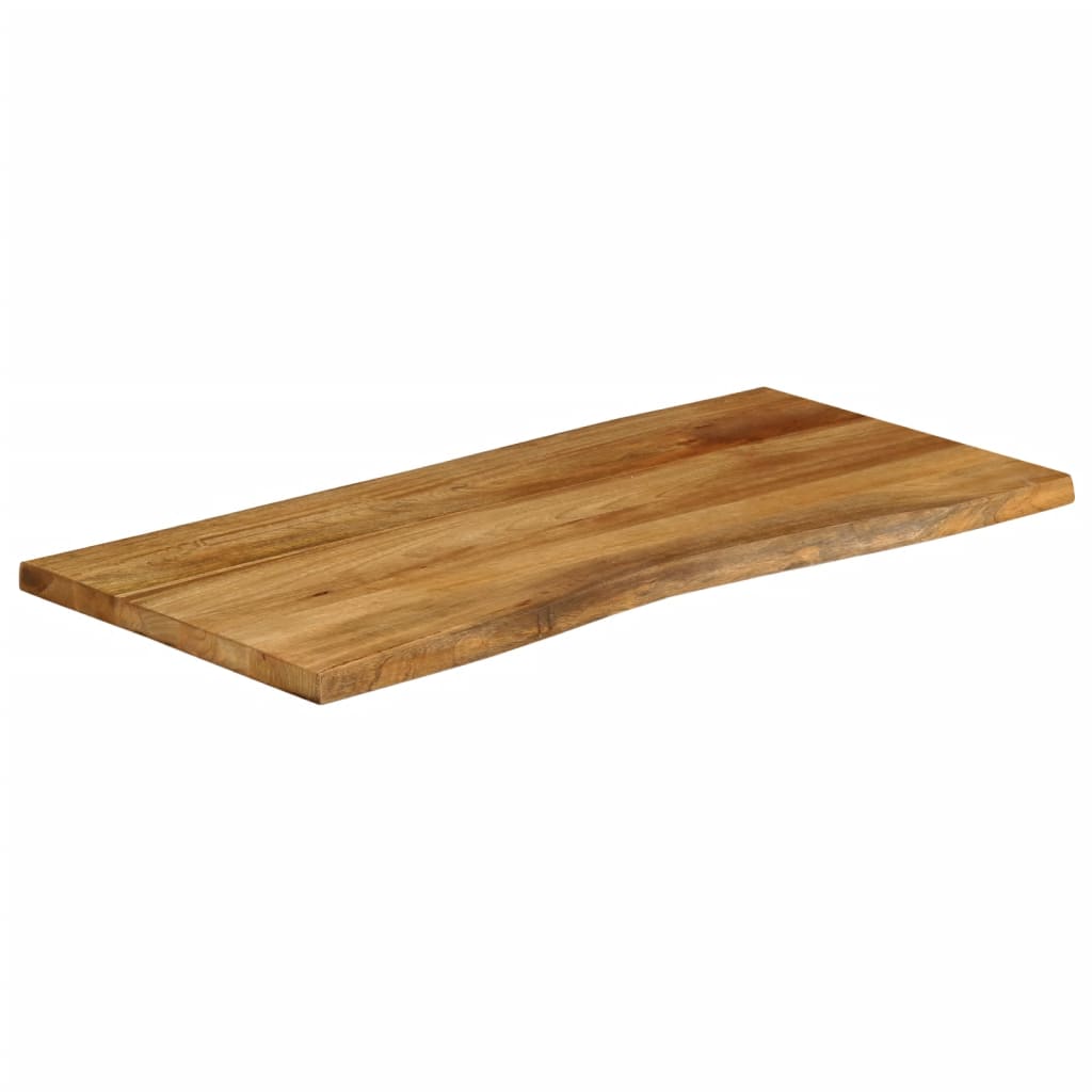 Maison Exclusive - Tischplatte Mit Baumkante 110x60x3,8 Cm Massiv