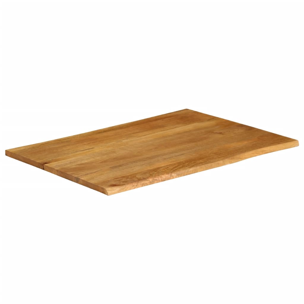 Maison Exclusive - Tischplatte Mit Baumkante 110x80x3,8 Cm Massiv