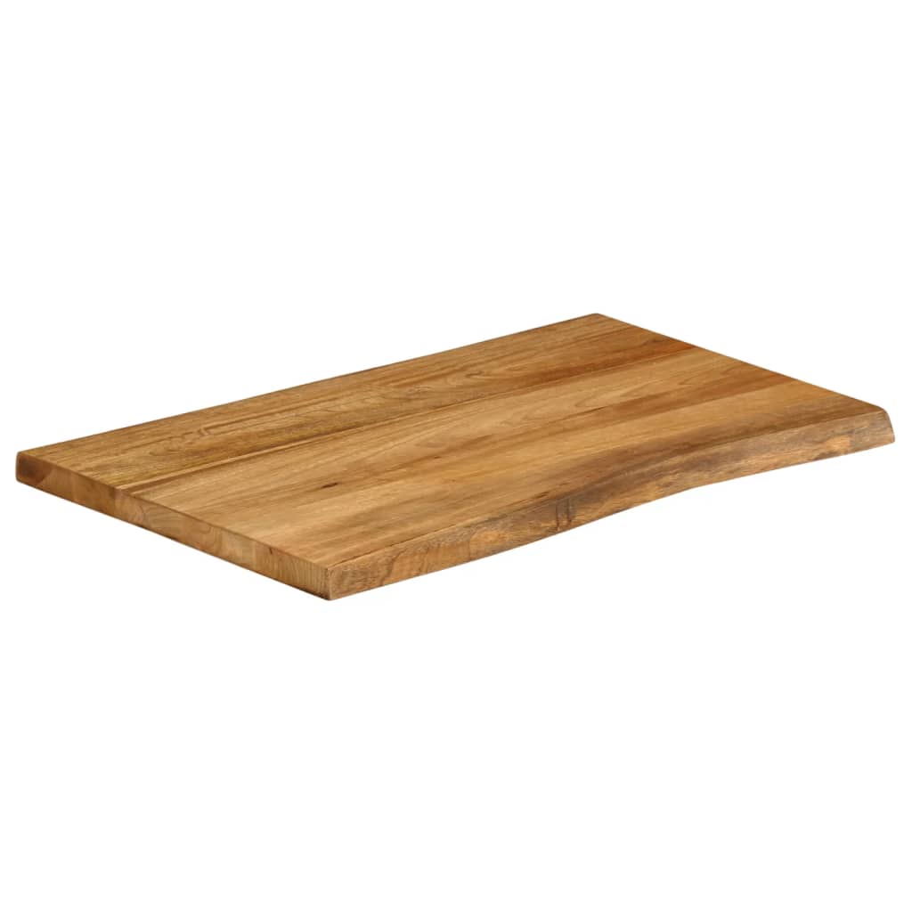 Maison Exclusive - Tischplatte Mit Baumkante 70x60x3,8 Cm Massivh